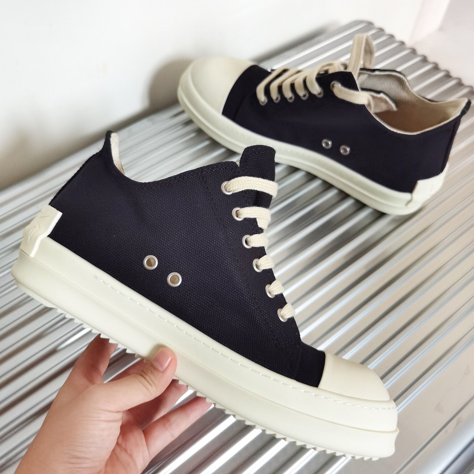 Men Women R*ick O*wens Top Sneaker