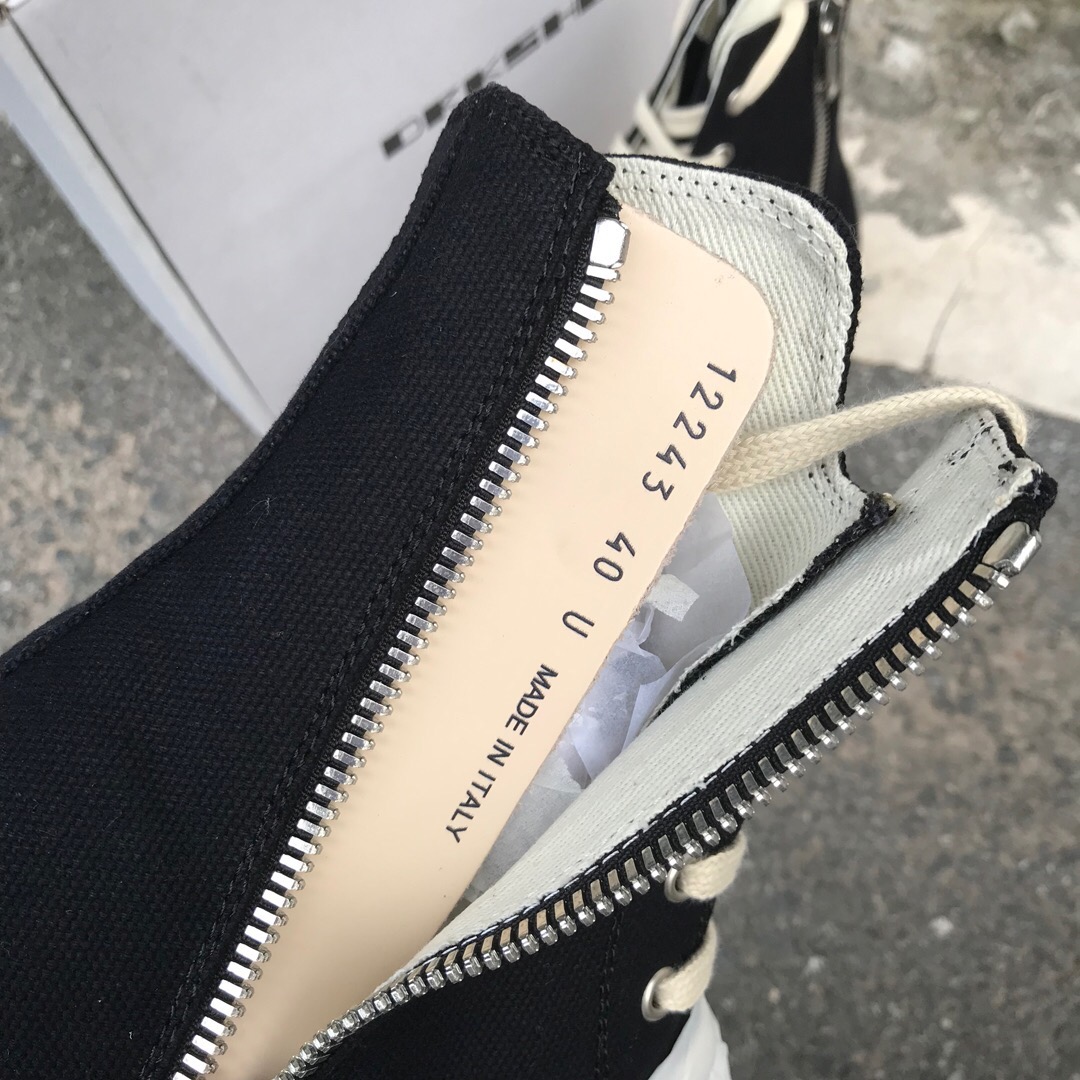 Men Women R*ick O*wens Top Sneaker