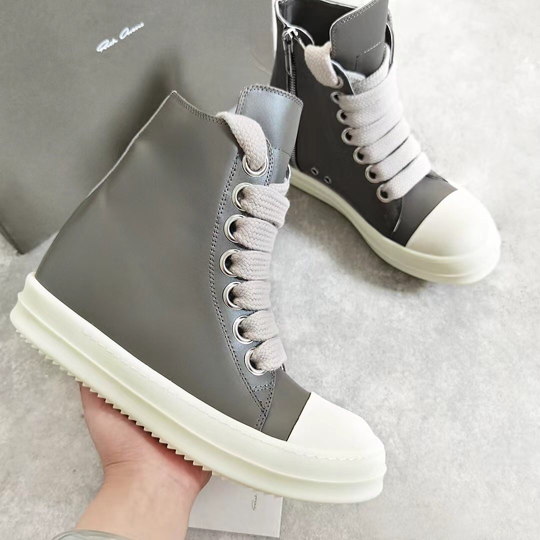 Men Women R*ick O*wens Top Sneaker