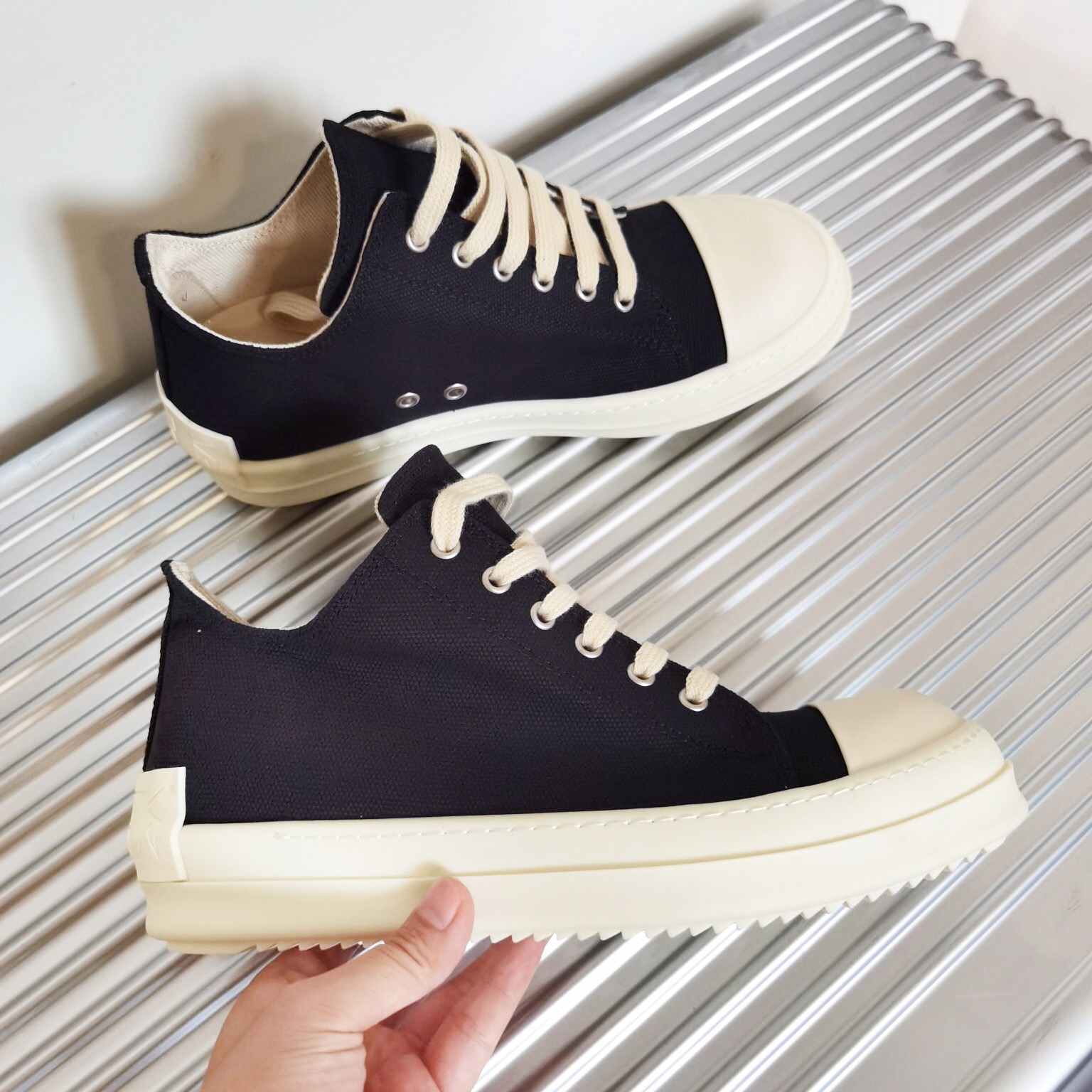 Men Women R*ick O*wens Top Sneaker