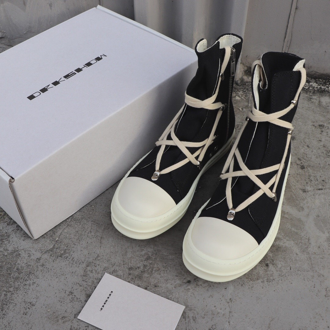 Men Women R*ick O*wens Top Sneaker