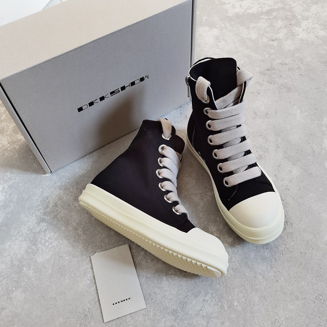 Men Women R*ick O*wens Top Sneaker