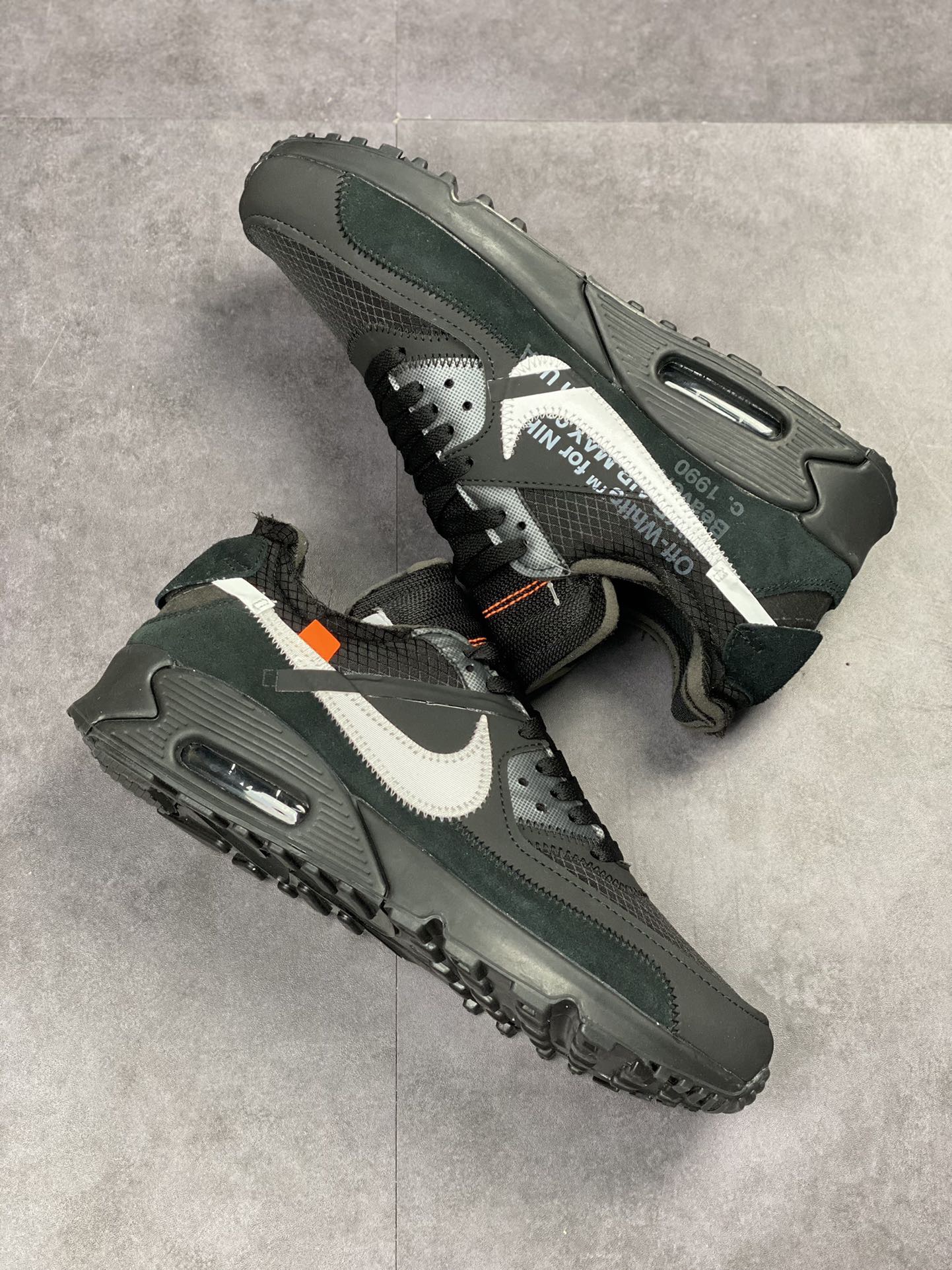 off-w*hite +Nike Air max90 ）