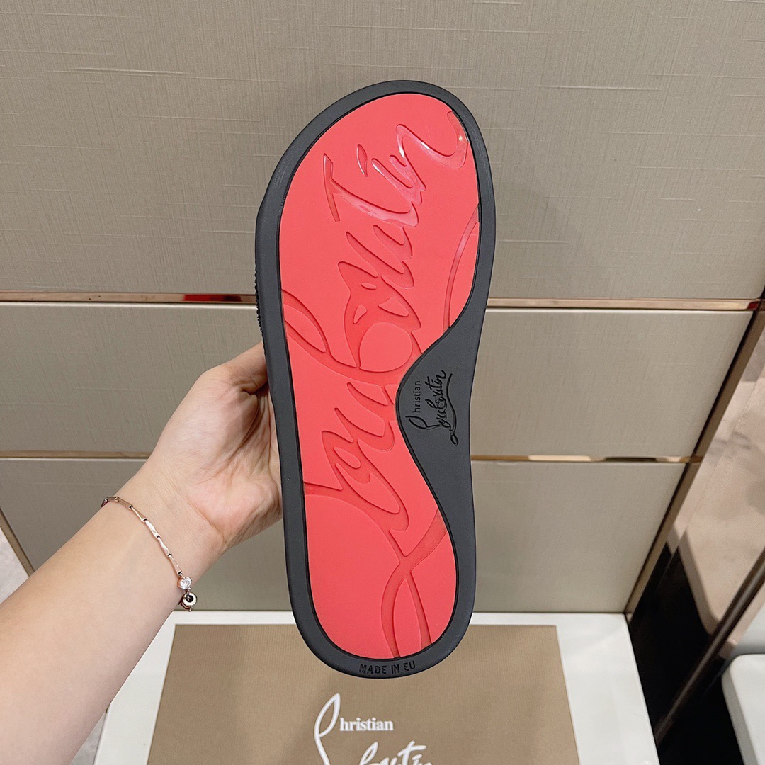 Men C*hristian L*ouboutin Top Quality slippers