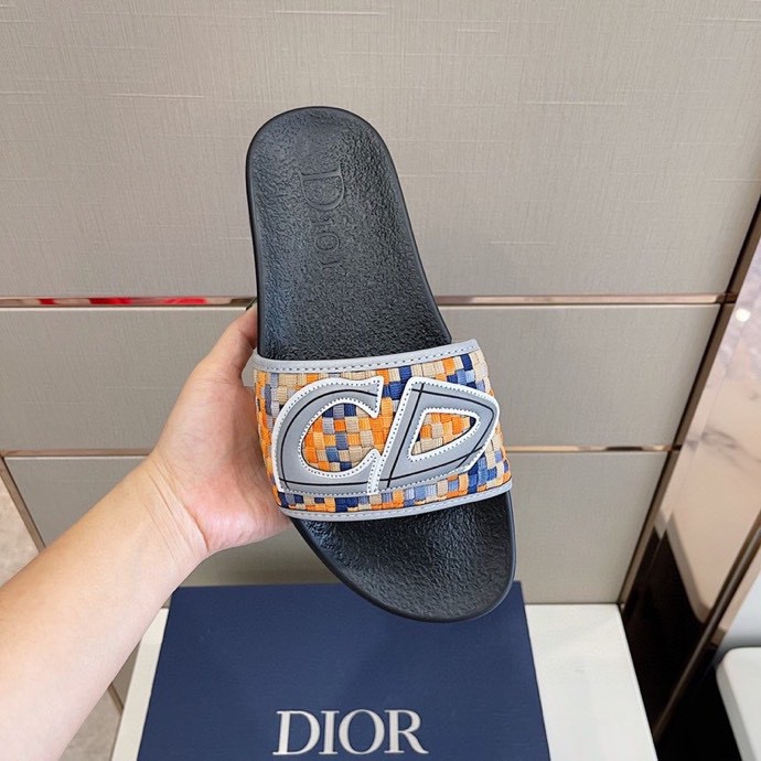 Men D*ior Top Quality slippers