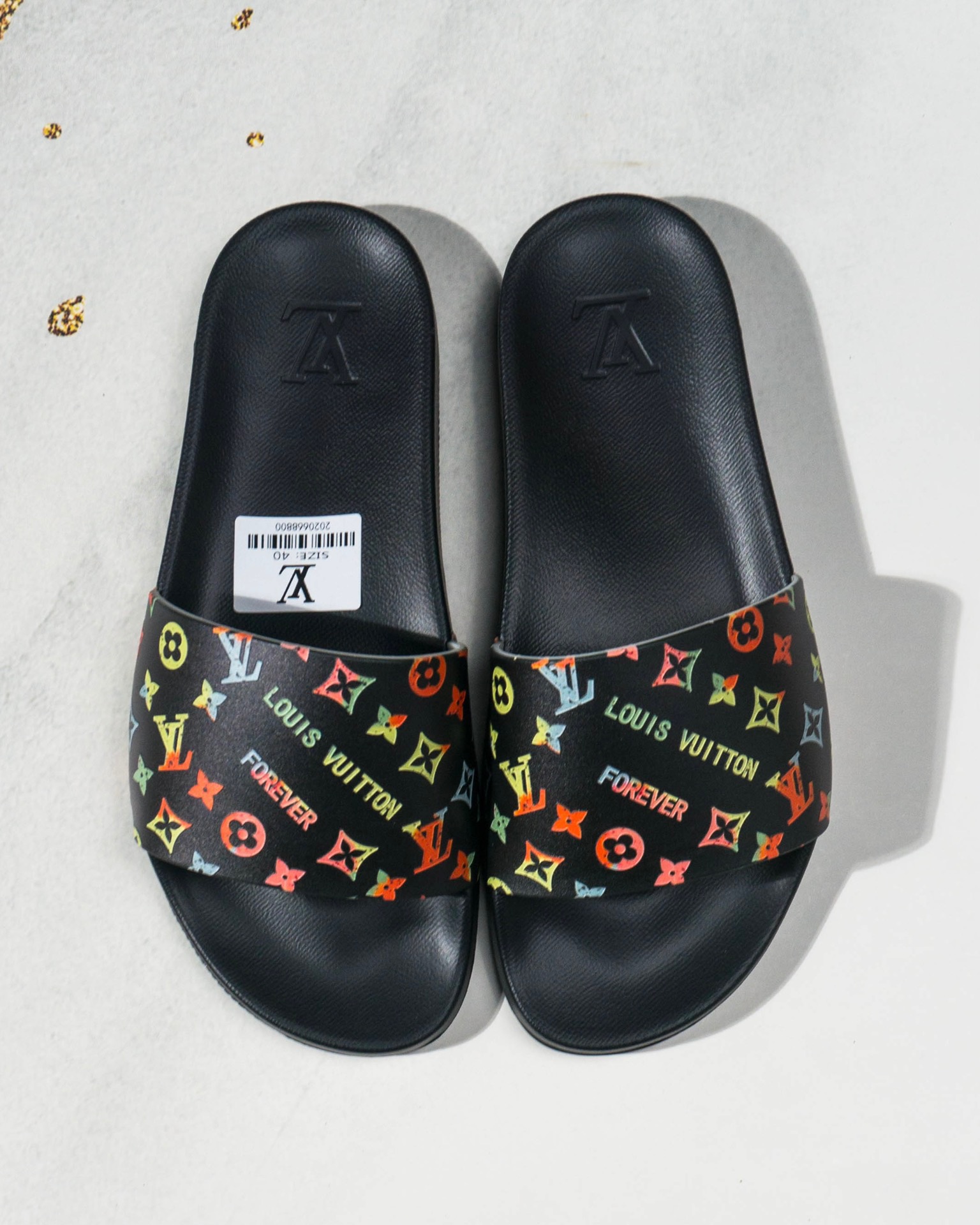 Men L*ouis V*uitton Top Slippers