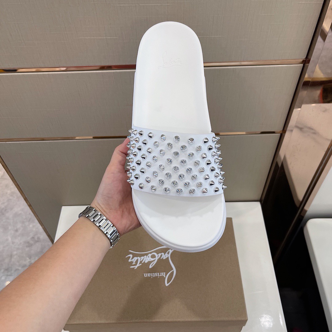 Men C*hristian L*ouboutin Top Quality slippers