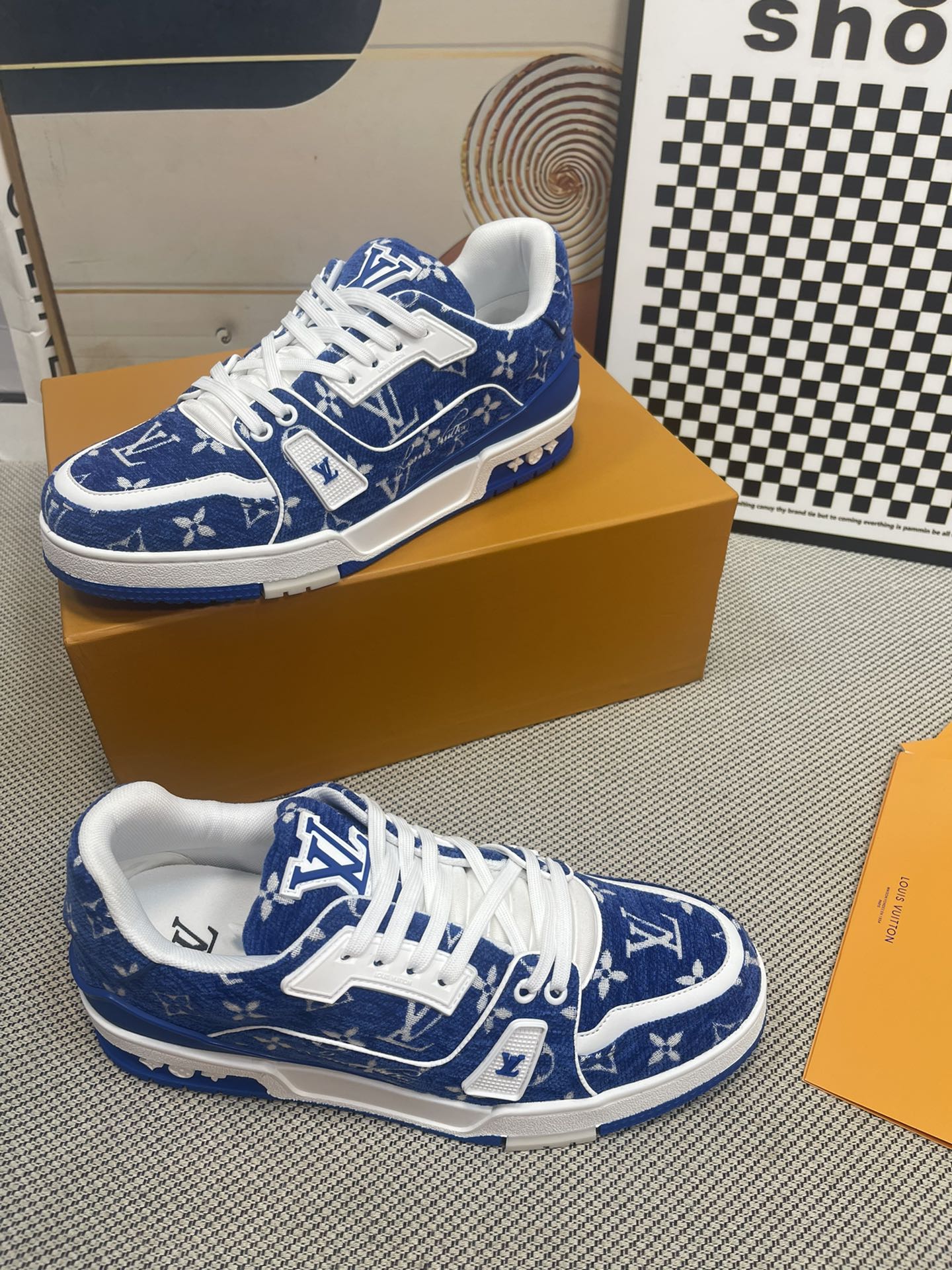 2023 Men L*ouis V*uitton Top Sneaker Maikesneakers