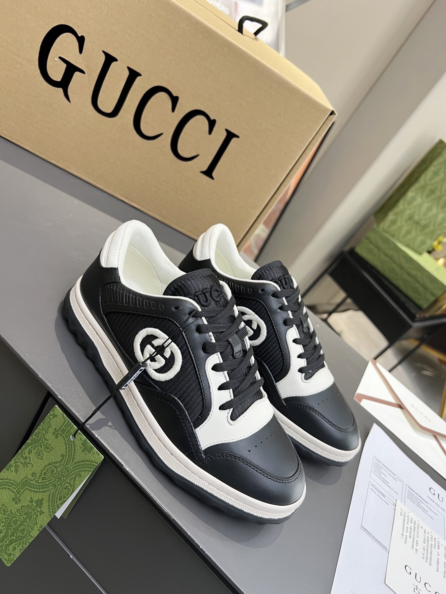 Men Women G*ucci Top Sneaker