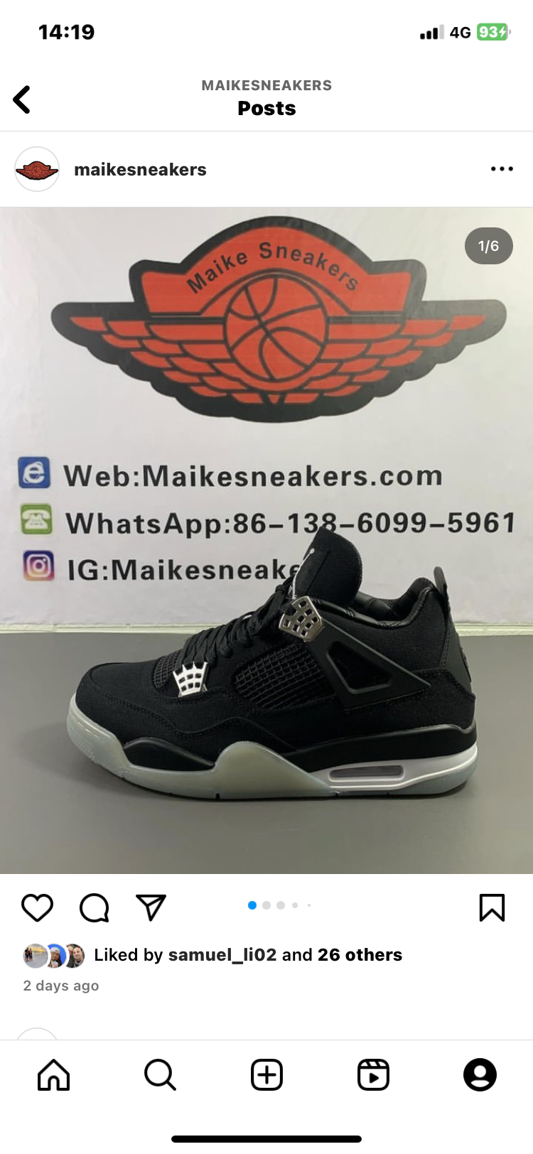Top quality Air Jordan4 eminem X carhart Jordan 4