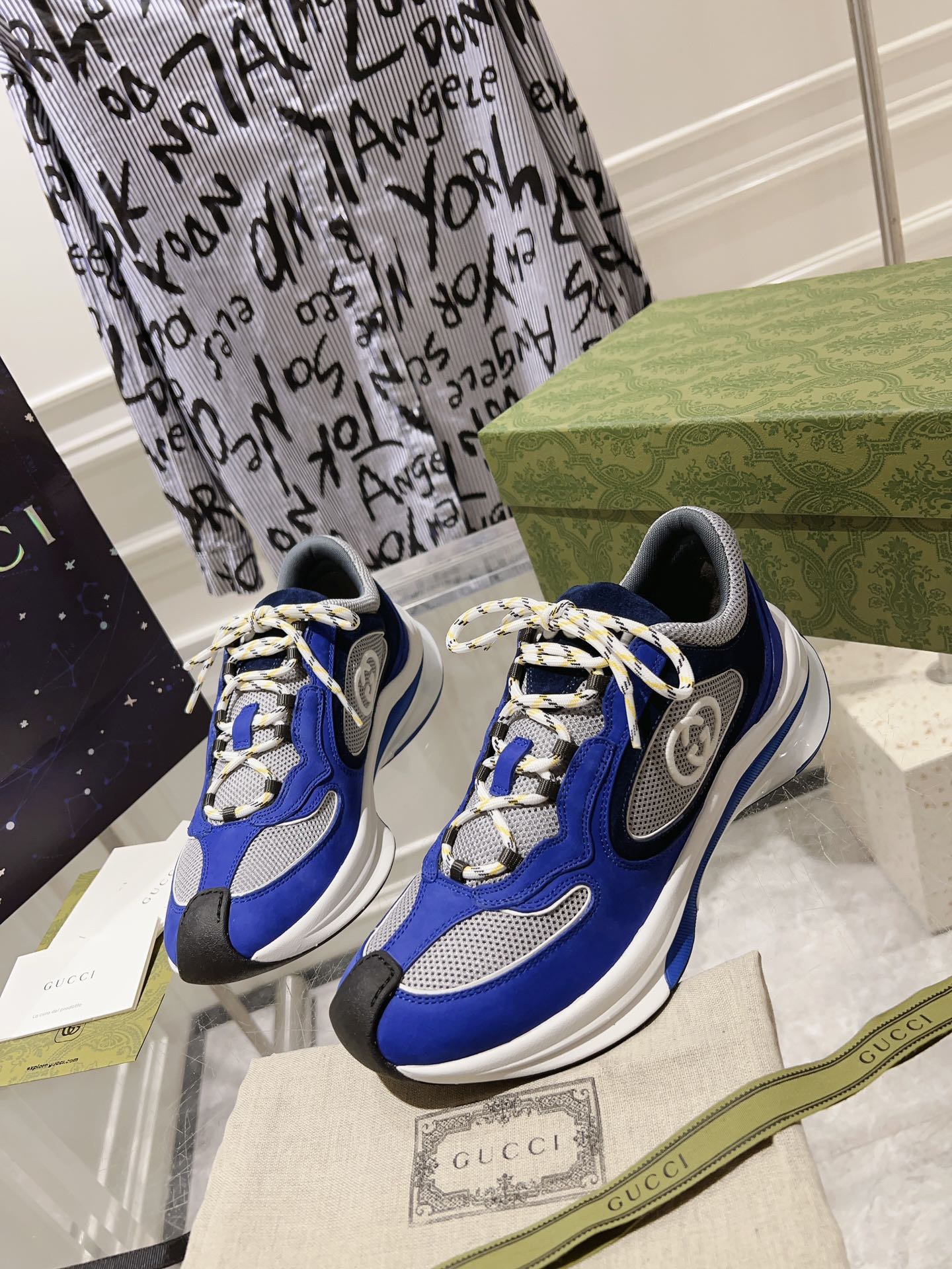 Men Women G*ucci Top Sneaker