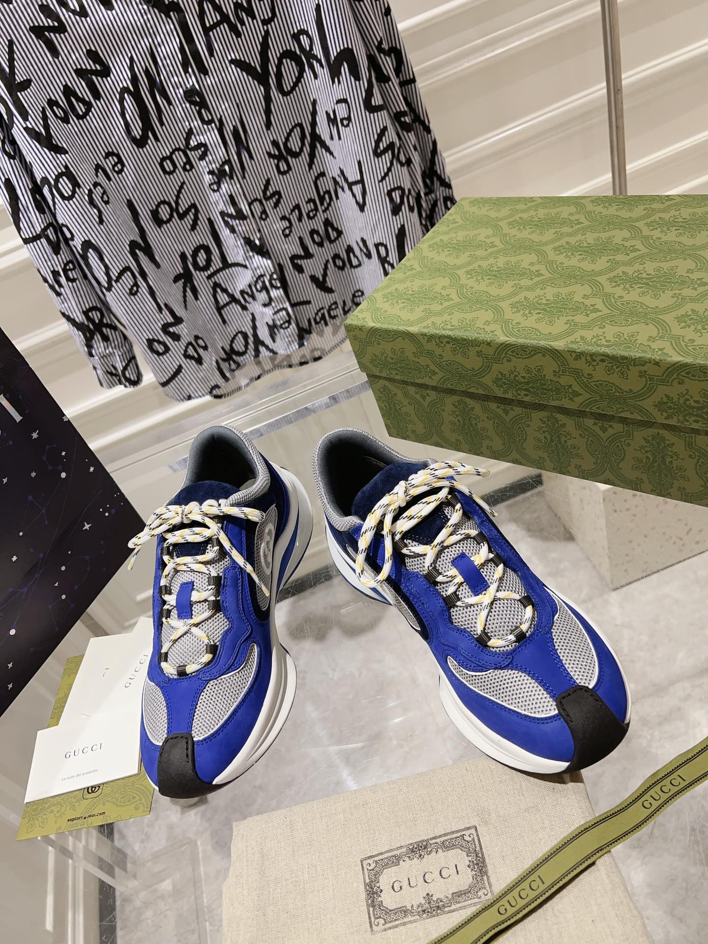 Men Women G*ucci Top Sneaker