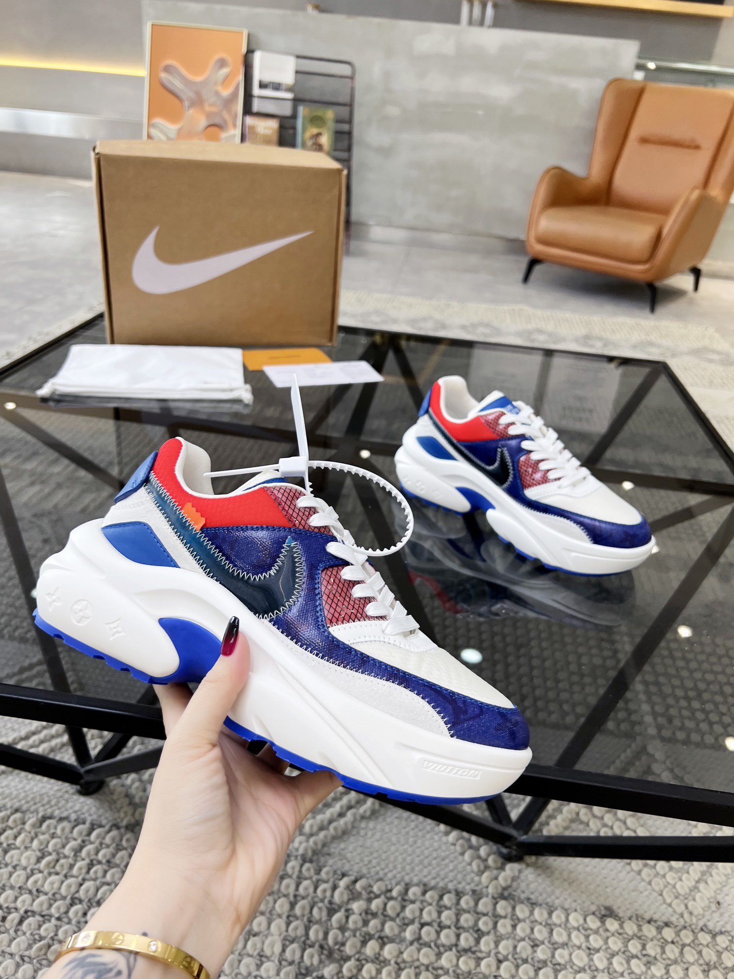 Men L*ouis V*uitton x NIKE Sneakers Maikesneakers