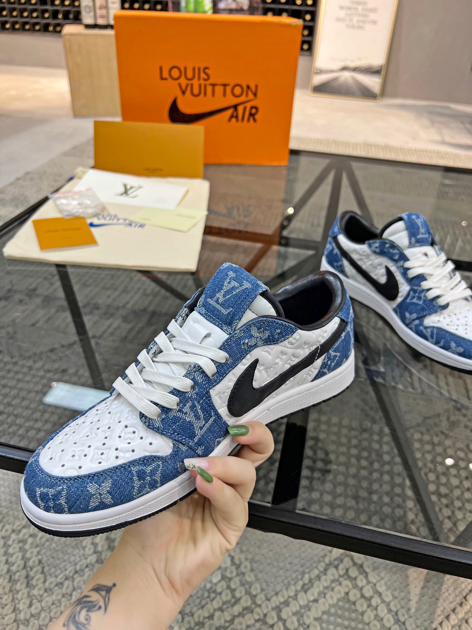 Men L*ouis V*uitton x NIKE Sneakers Maikesneakers