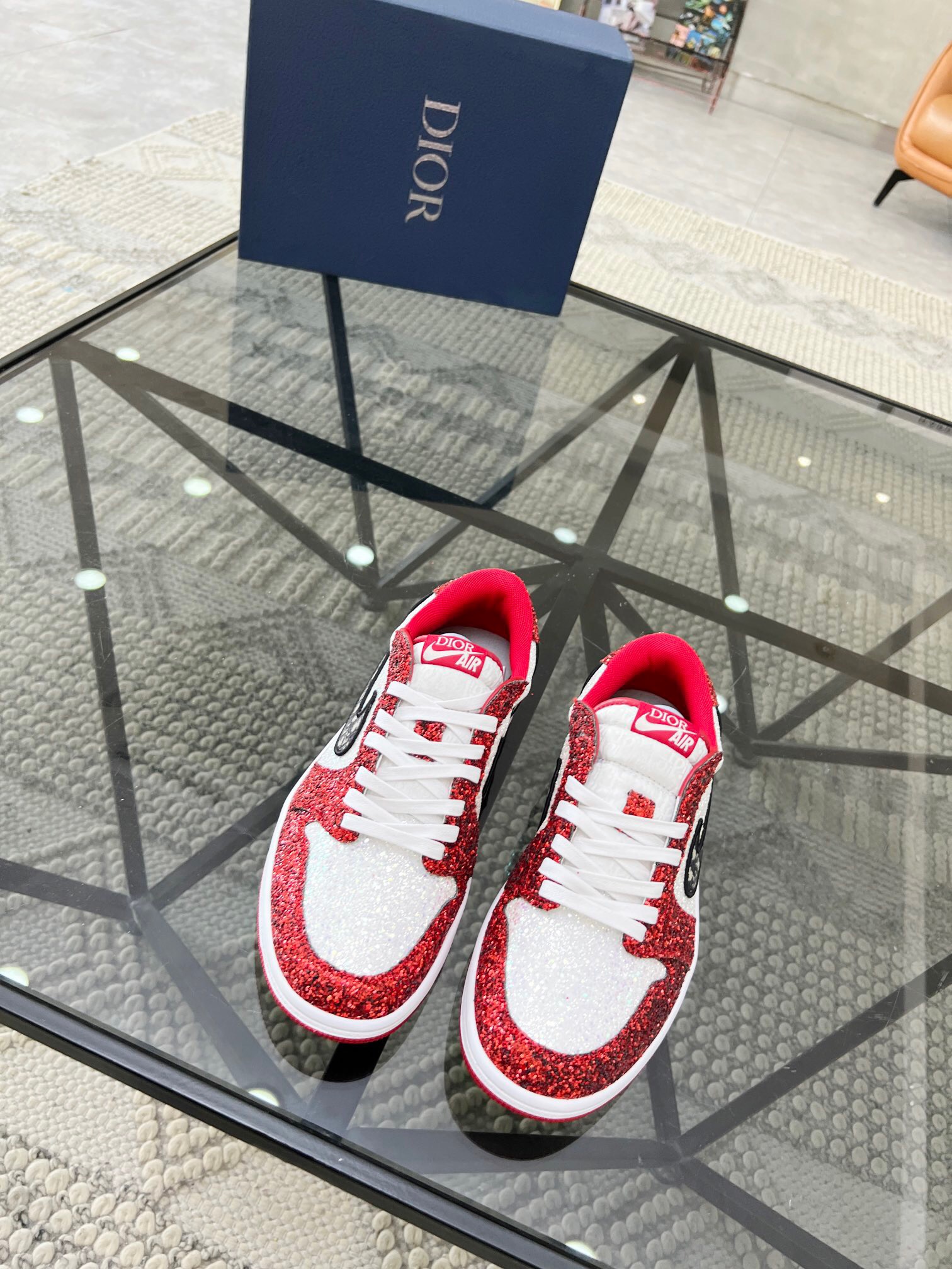 Men D*ior Top Sneakers