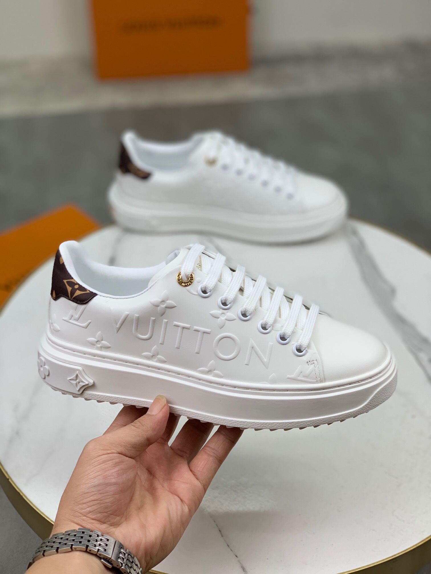 women Men L*ouis V*uitton Top Sneaker