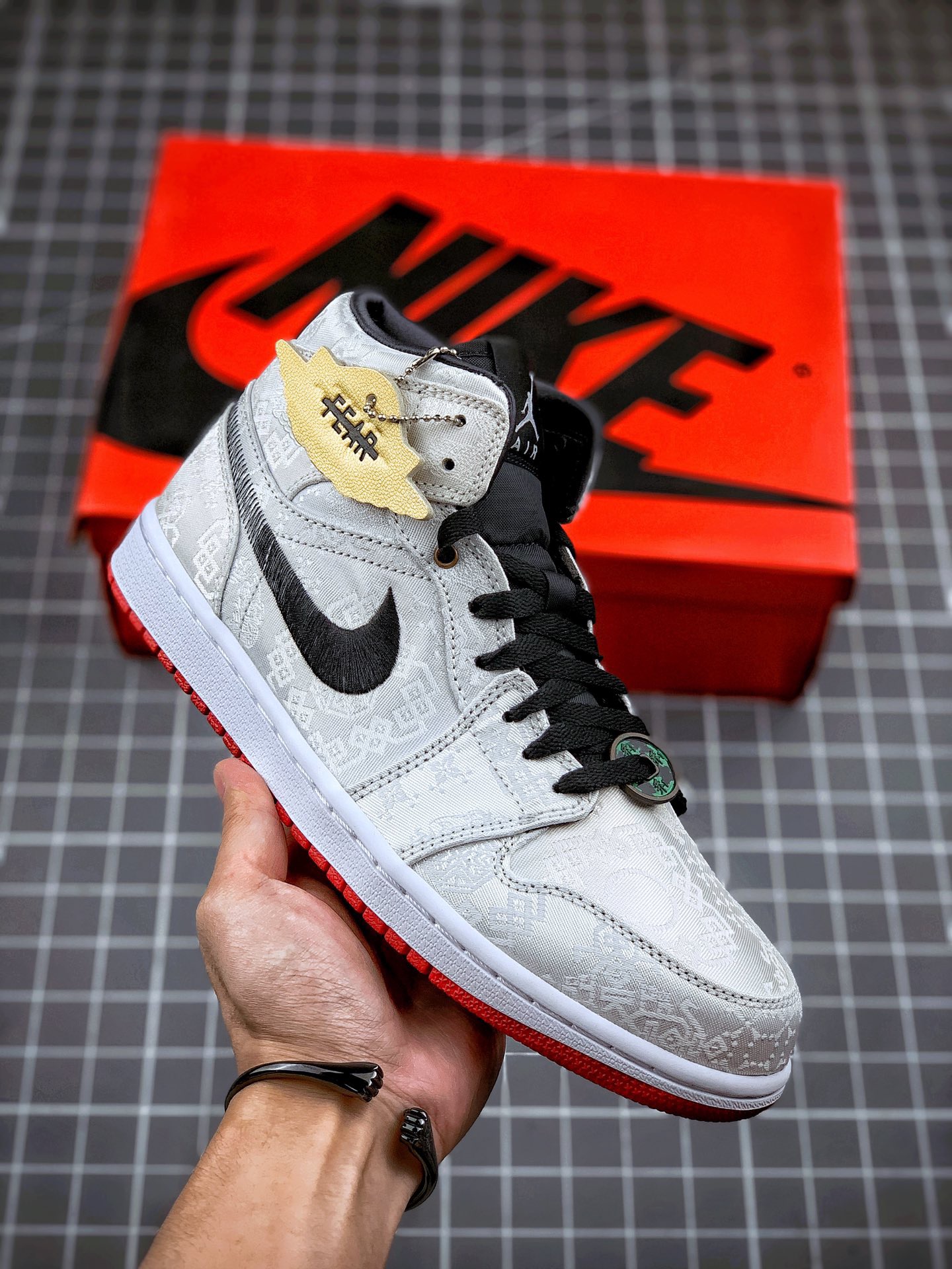 Blue The Great x Air Jordan 1 CLOT CU2804-100