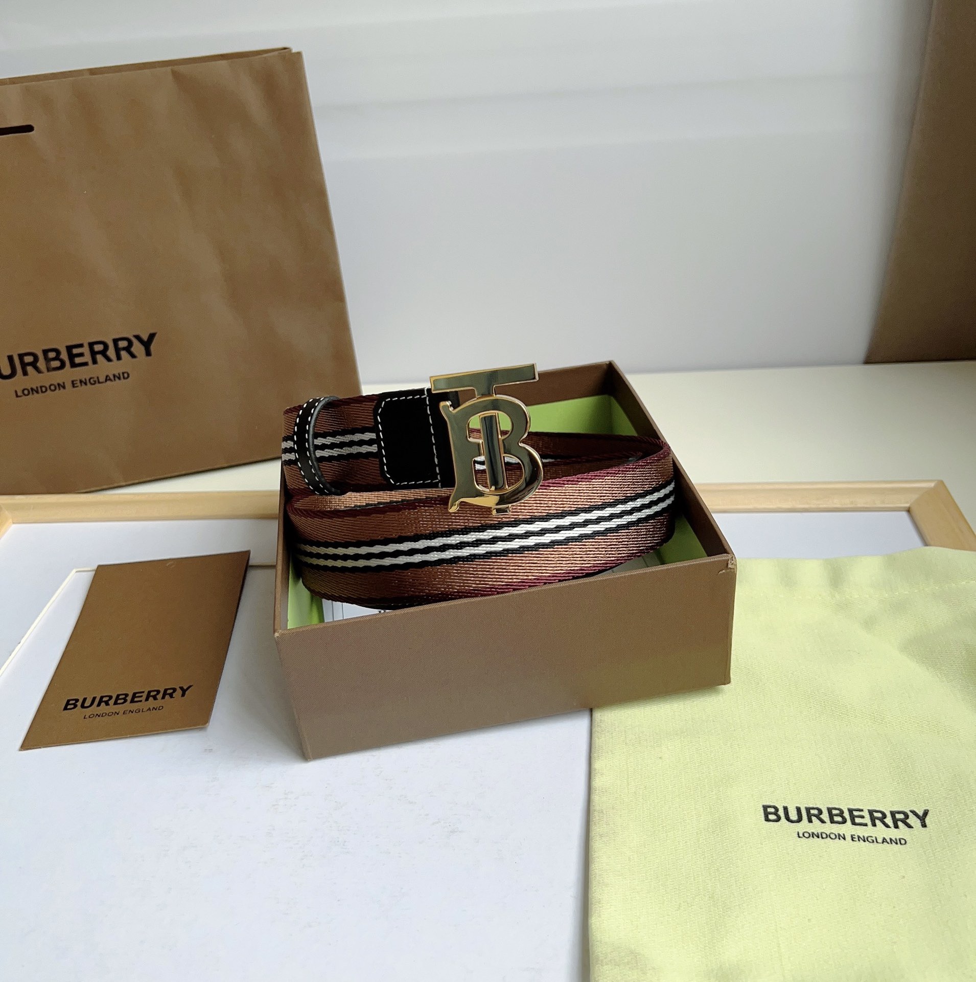 B.urberrry Belts Top Quality 35MM