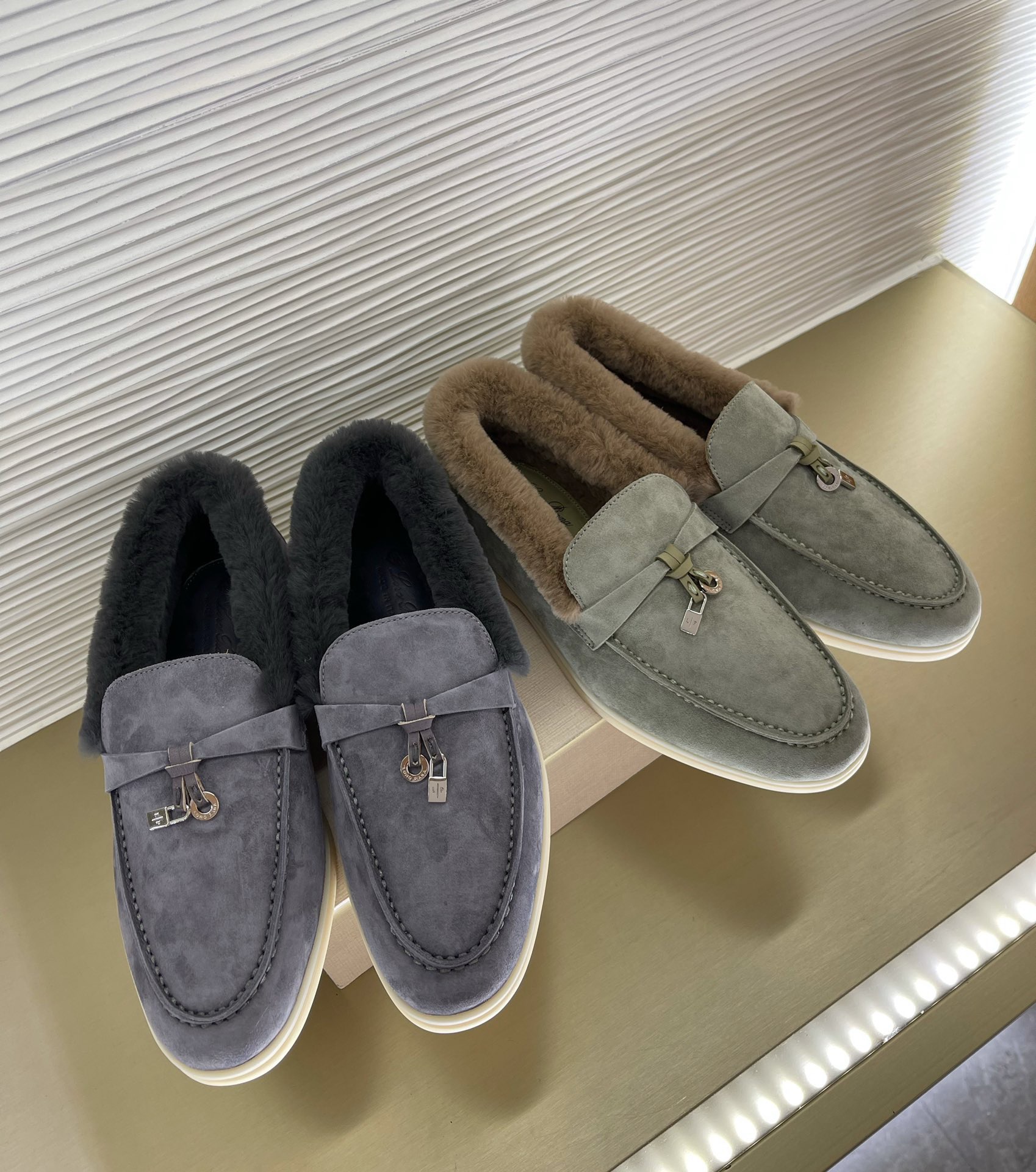 Women L*oro P*iana Top Loafer （）