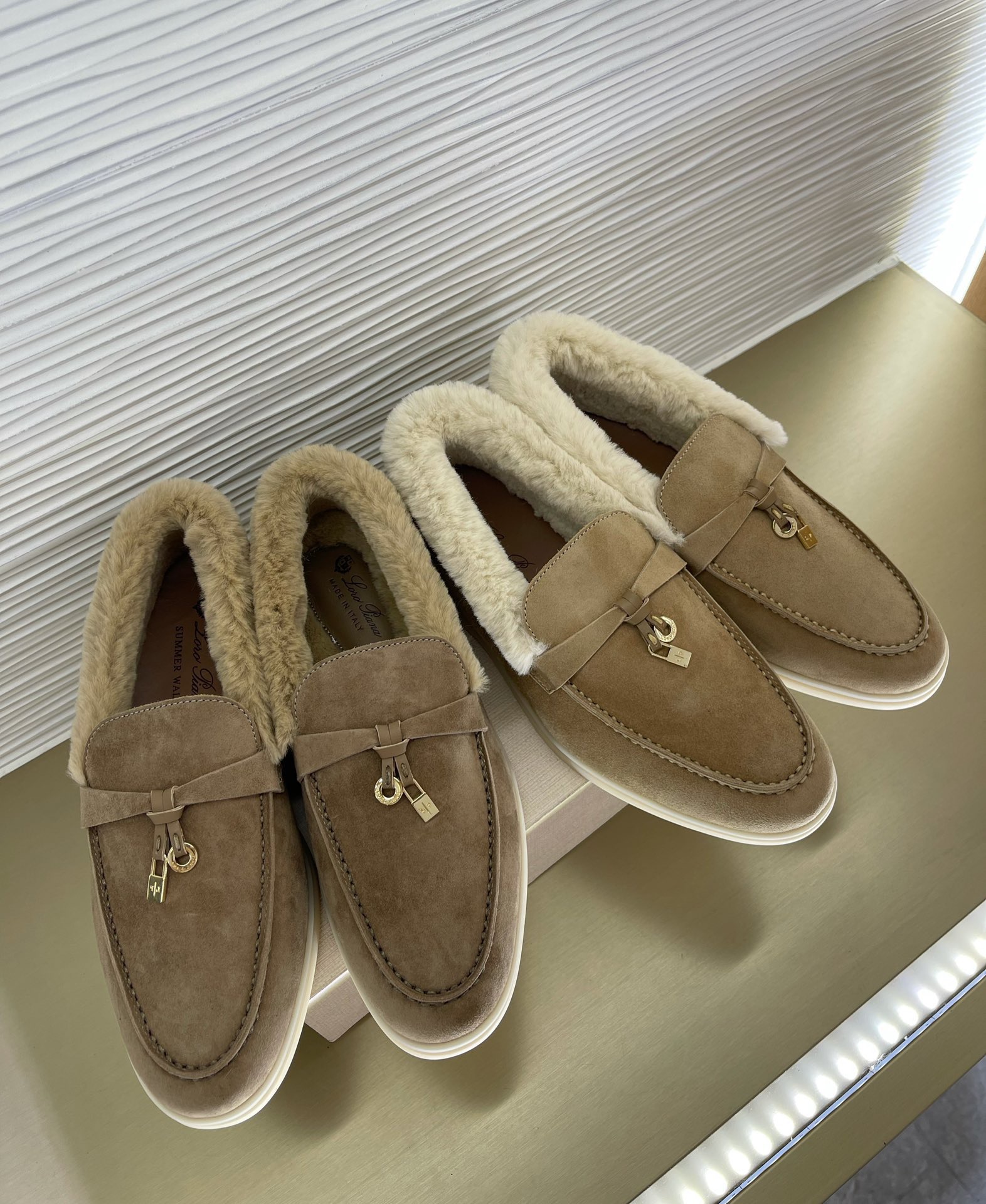 Women L*oro P*iana Top Loafer （）