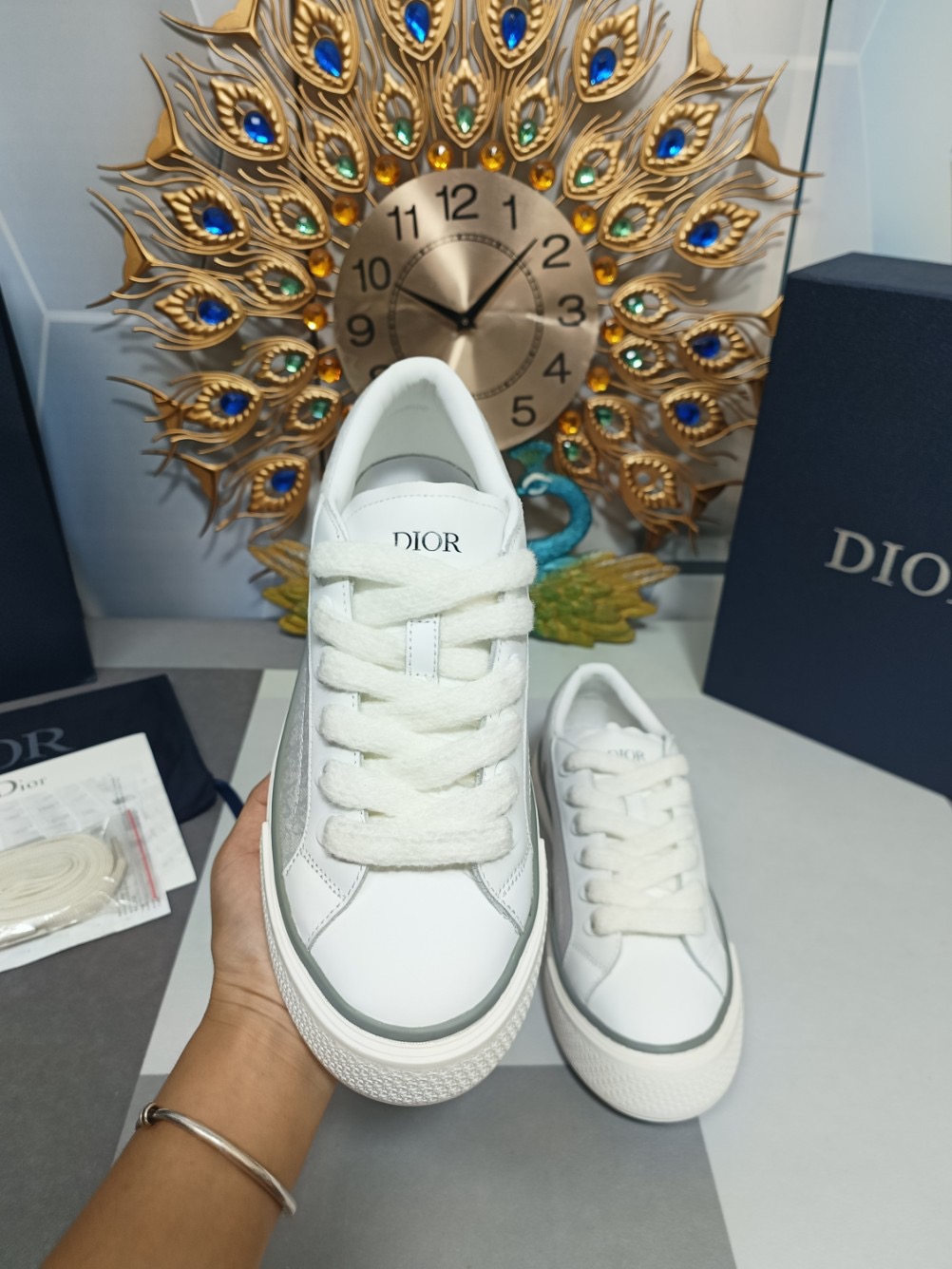 Men Women D*ior Top Sneaker