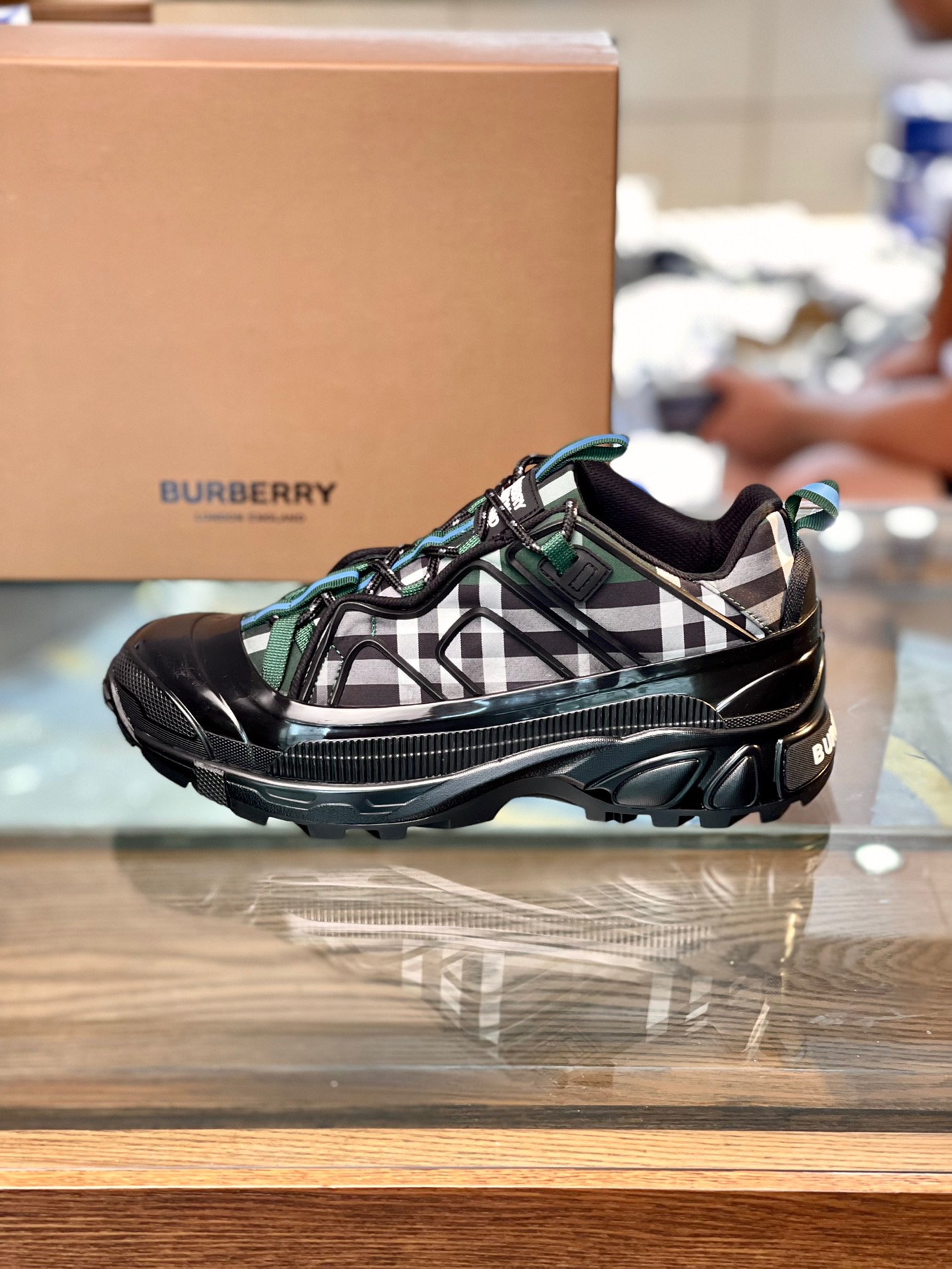 Men B*urberry Top Sneaker Maikesneakers