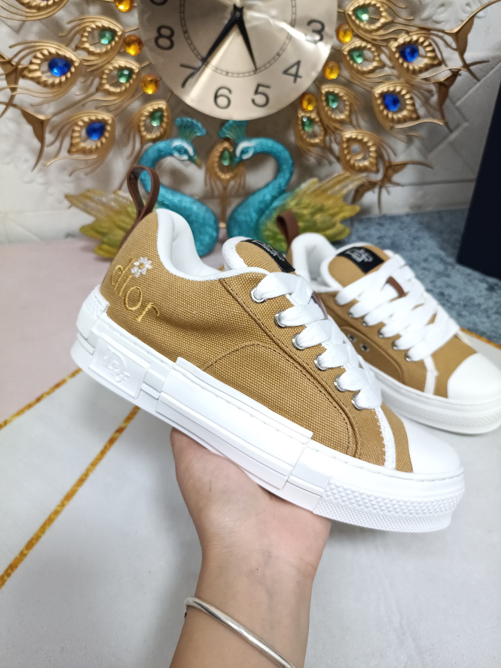 Men Women D*ior Top Sneaker