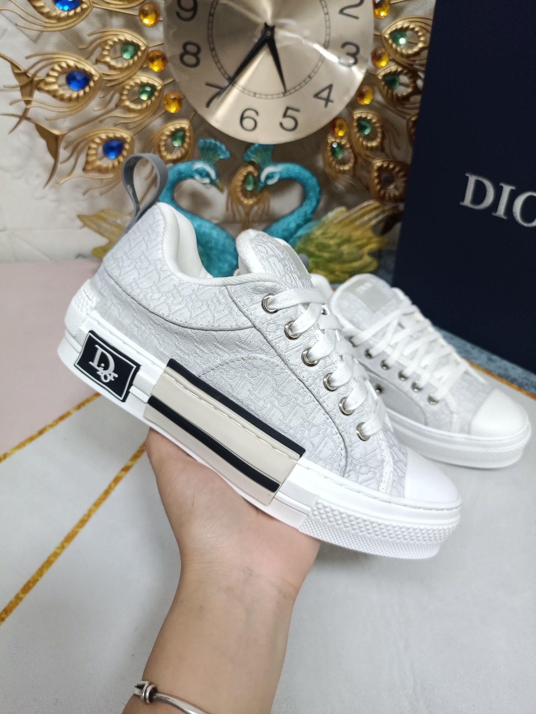 Men Women D*ior Top Sneaker