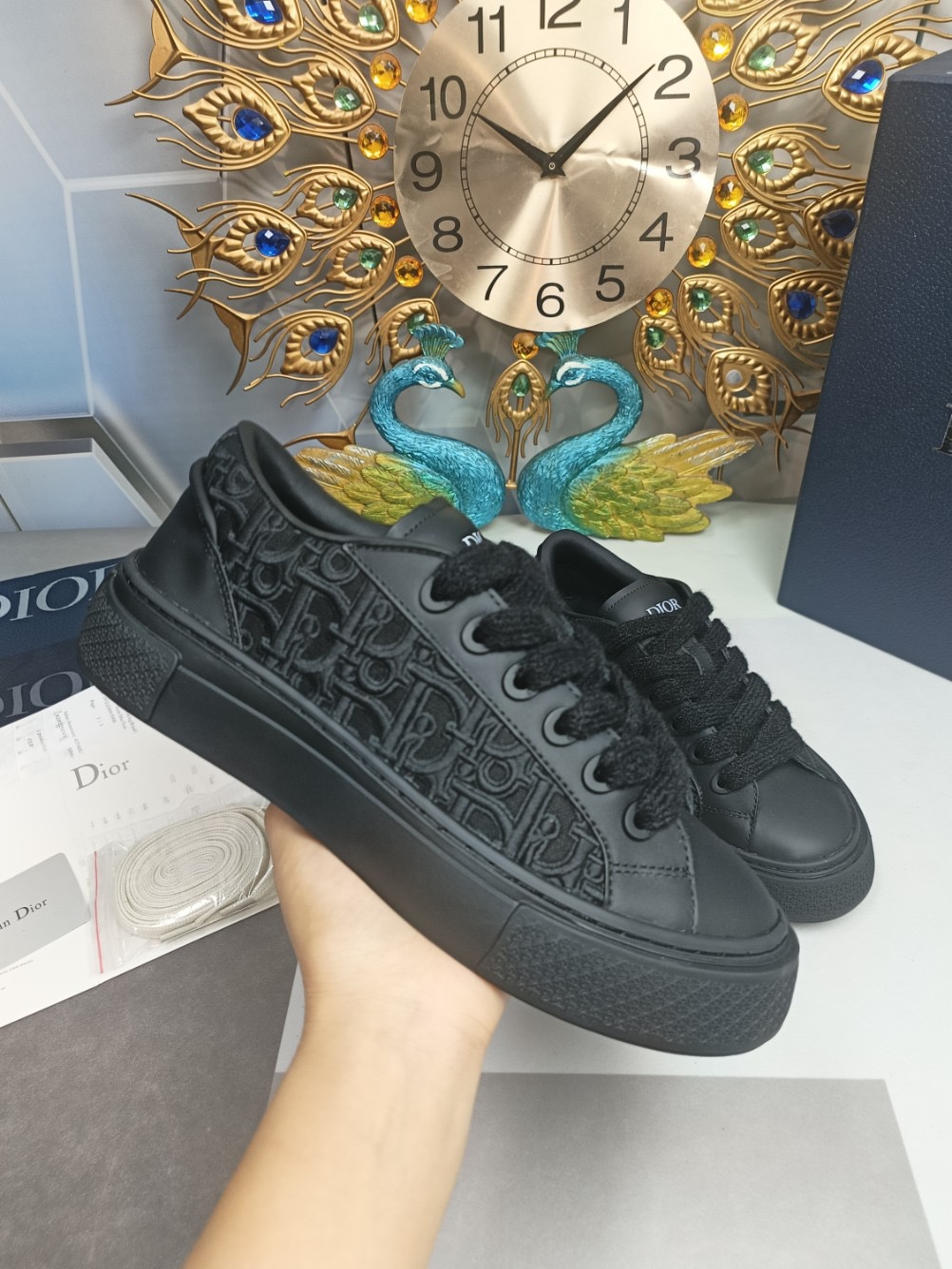 Men Women D*ior Top Sneaker