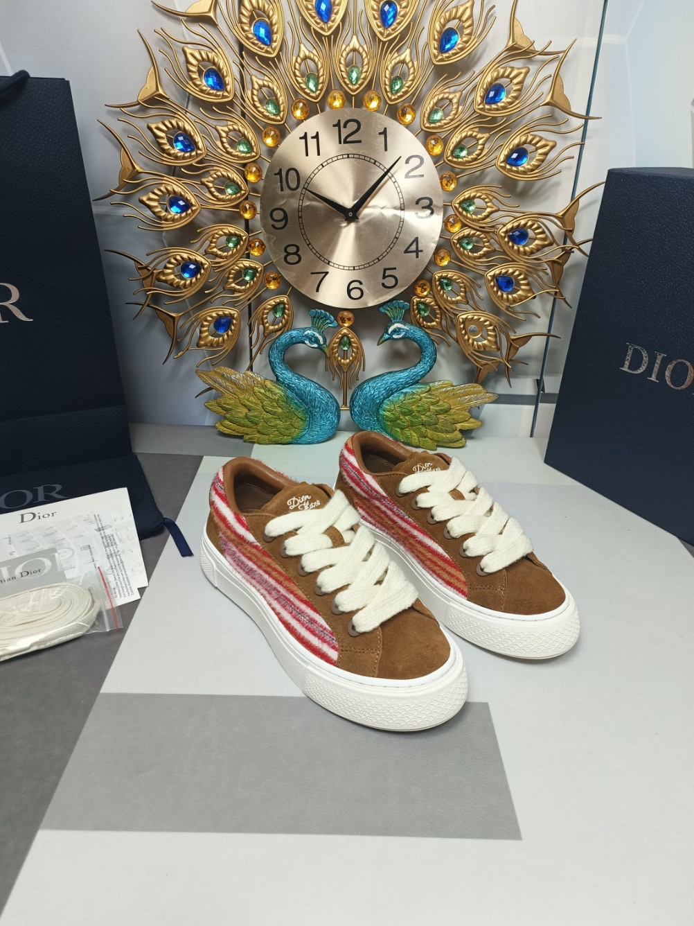 Men Women D*ior Top Sneaker