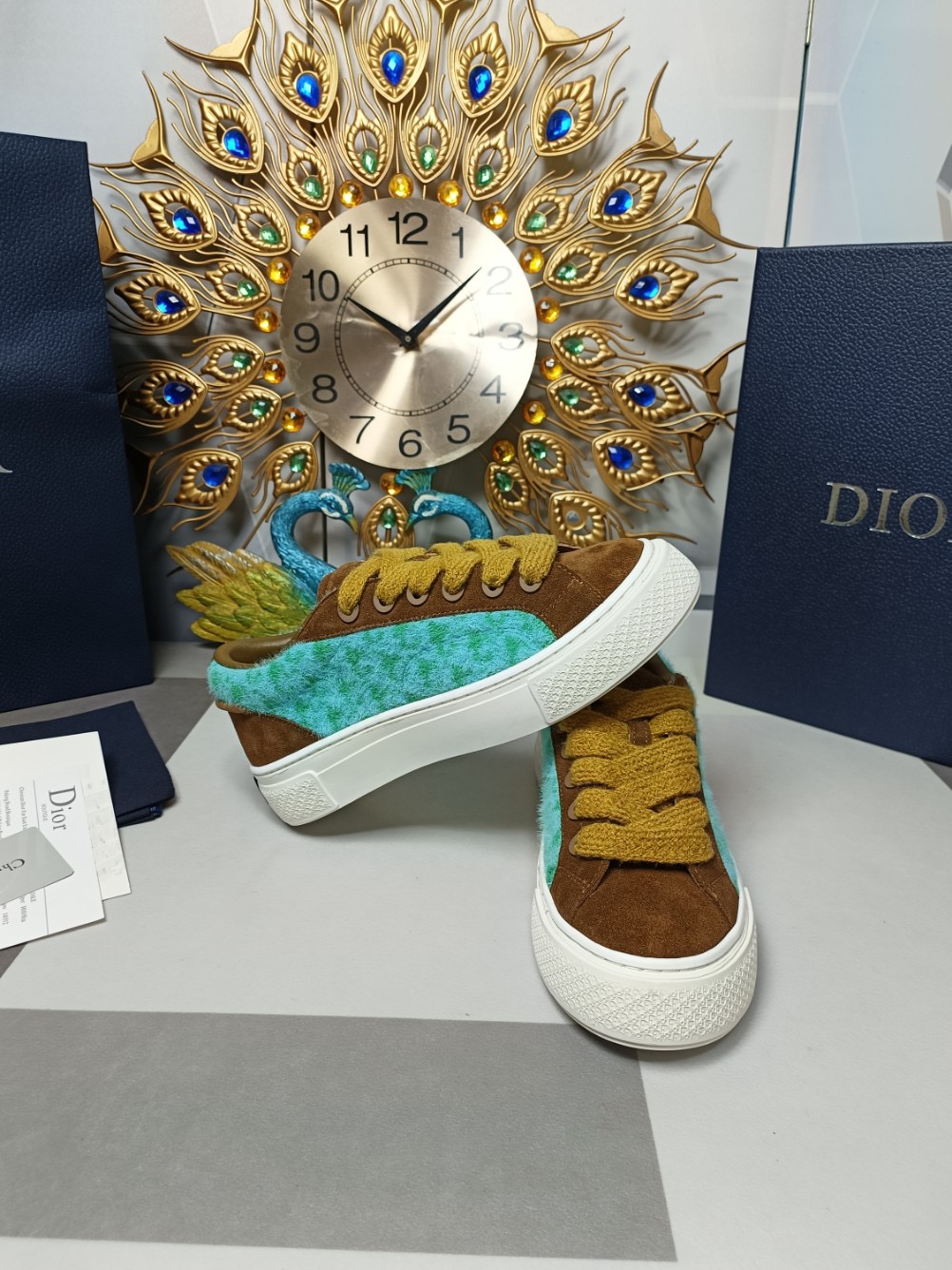 Men Women D*ior Top Sneaker