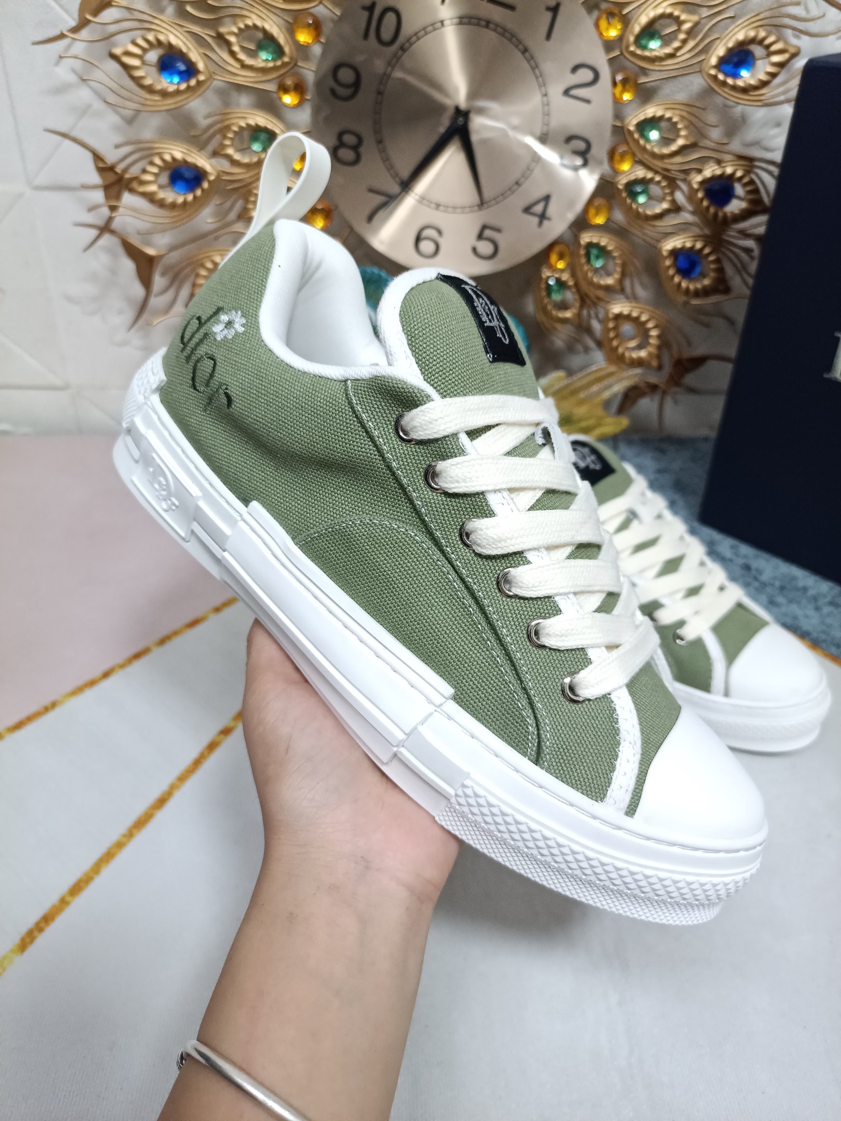 Men Women D*ior Top Sneaker