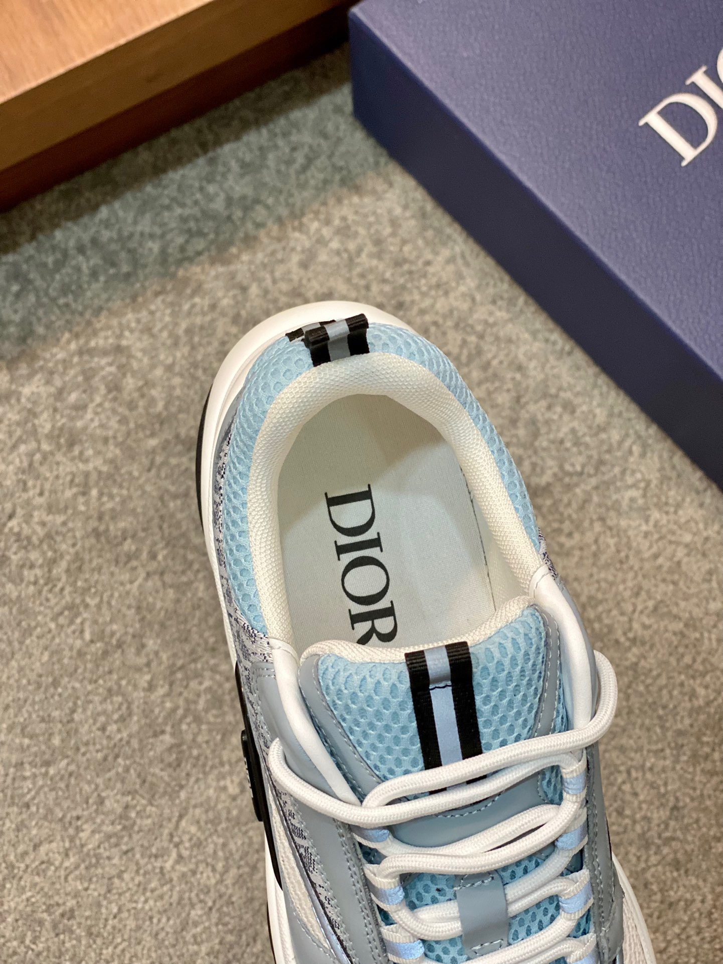 Men D*ior Top Sneaker