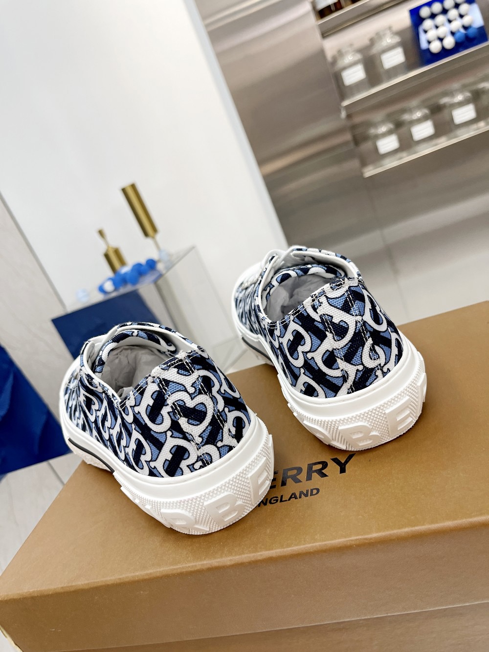 Men B*urberry Top Sneaker