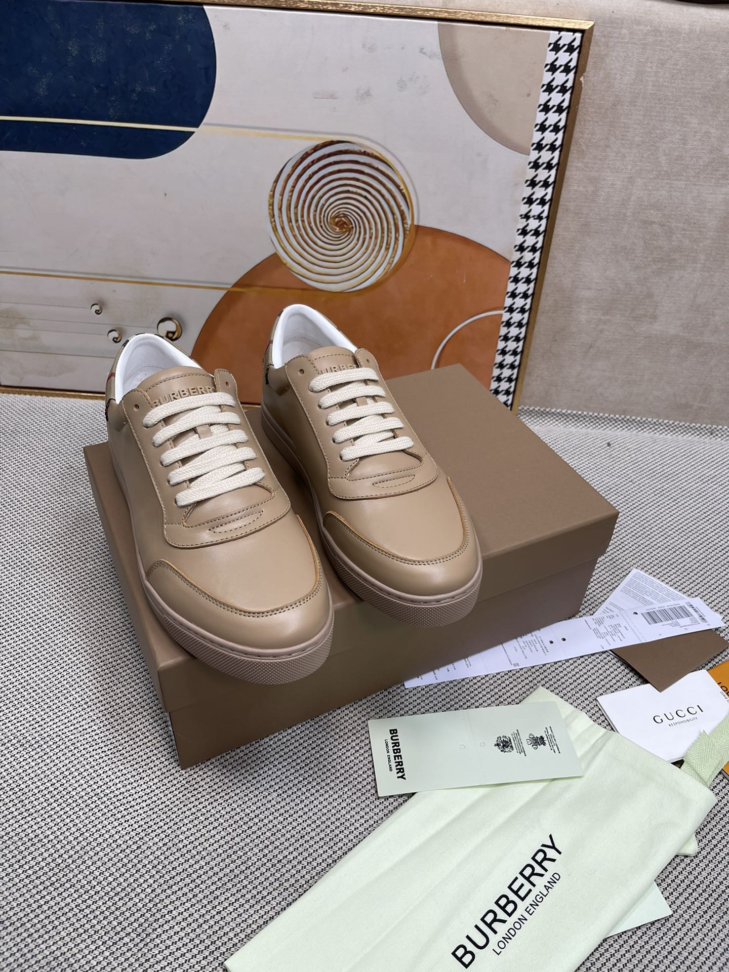 Men B*urberry Top Sneaker