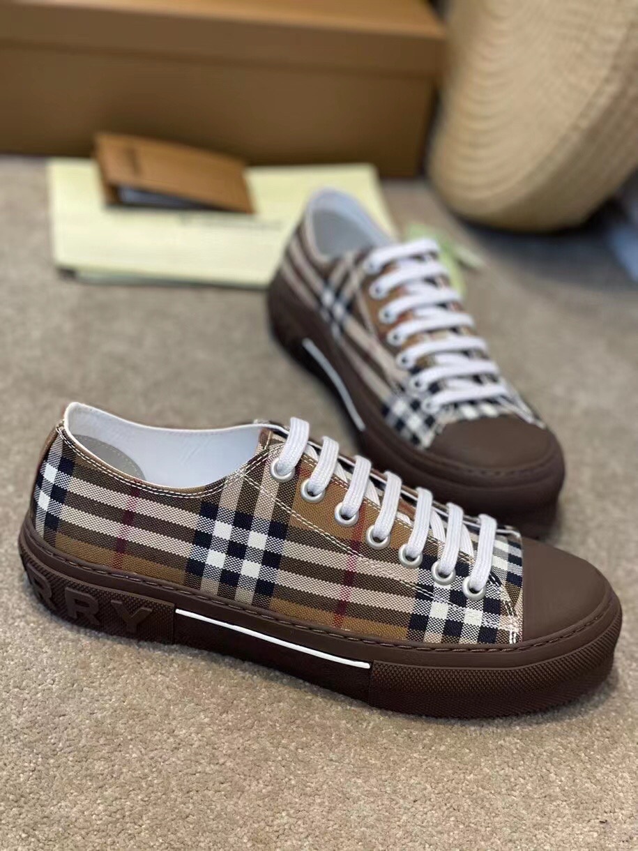 Men Women B*urberry Top Sneaker