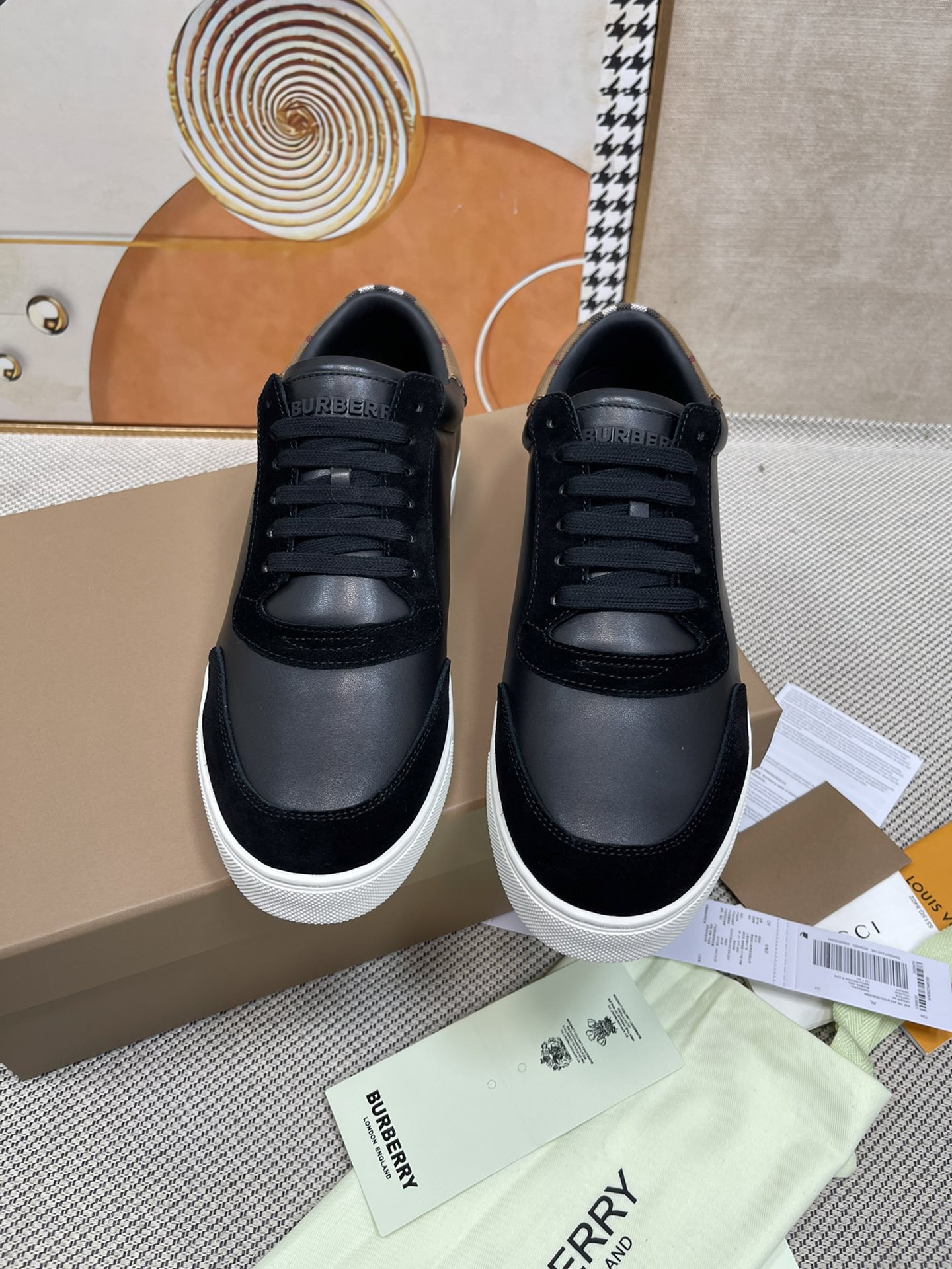 Men B*urberry Top Sneaker