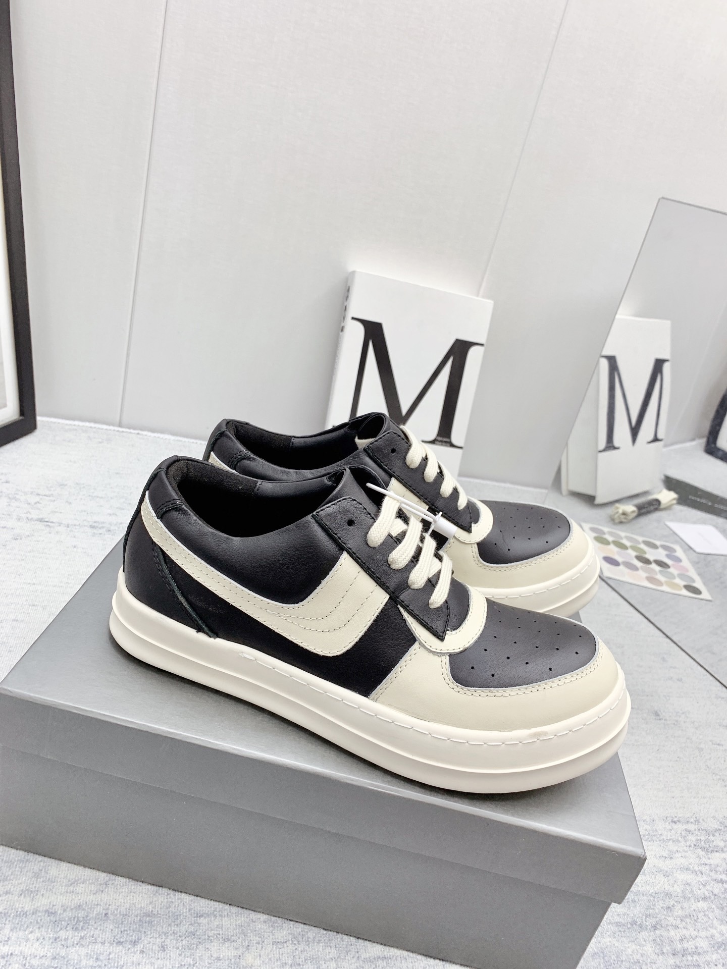 Men Women R*ick O*wens Top Sneaker