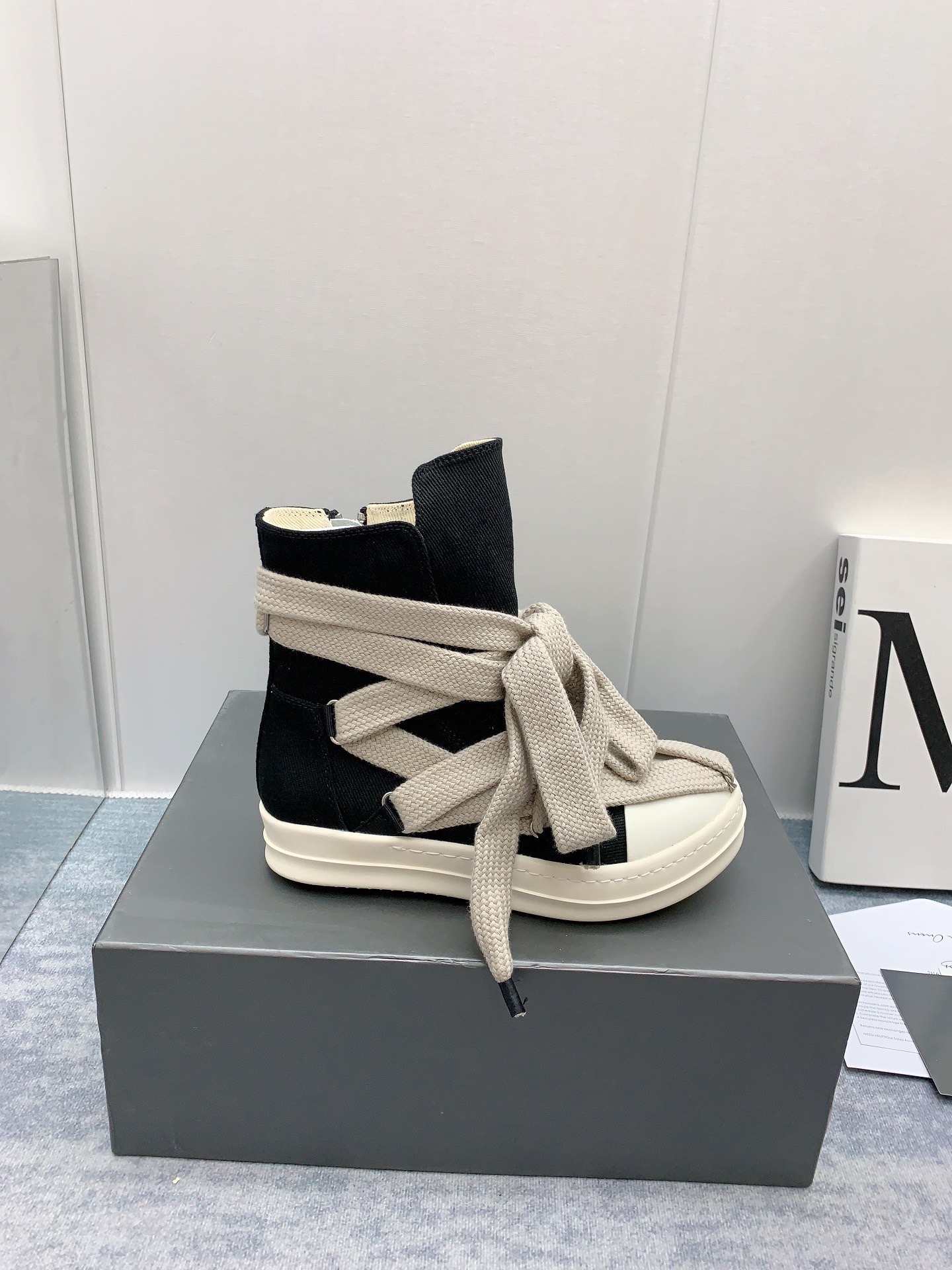 Men Women R*ick O*wens Top Sneaker