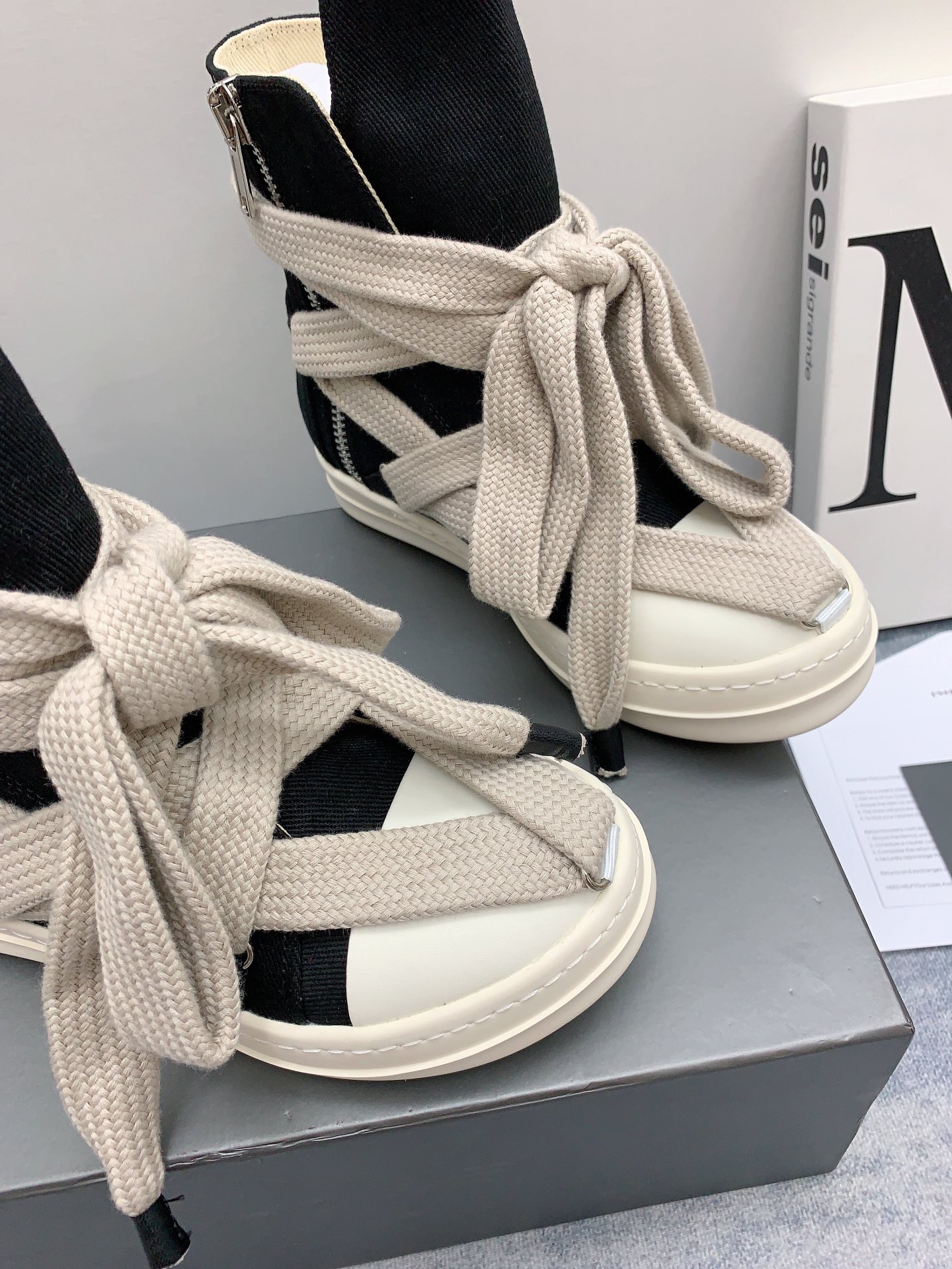 Men Women R*ick O*wens Top Sneaker