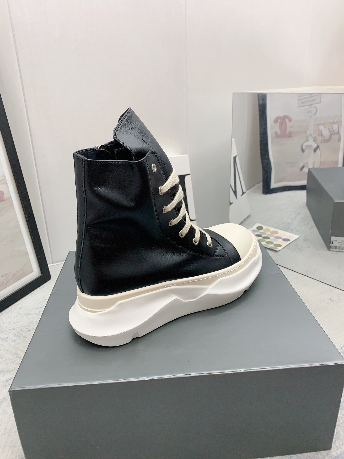 Men Women R*ick O*wens Top Sneaker