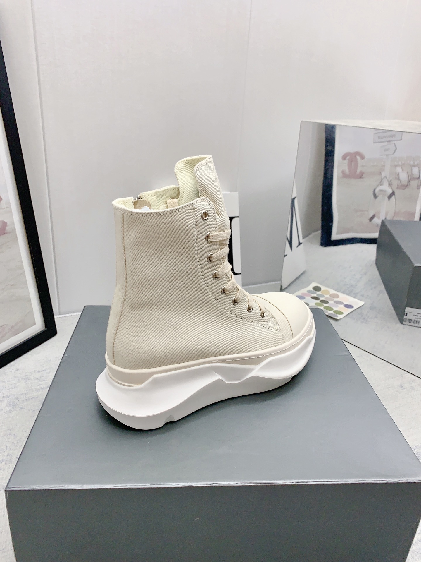 Men Women R*ick O*wens Top Sneaker