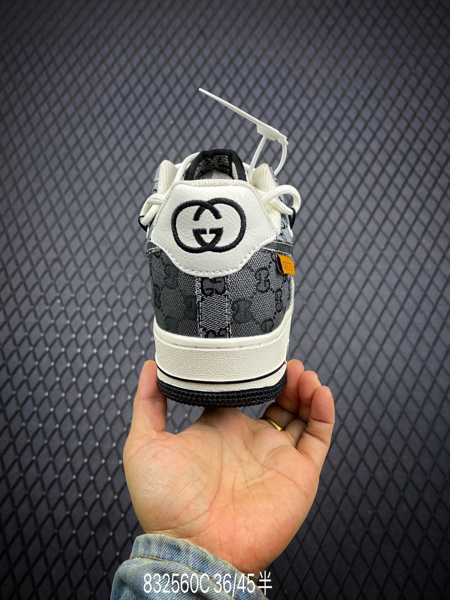 Men Women G*ucci +Nike Air Force 1 low