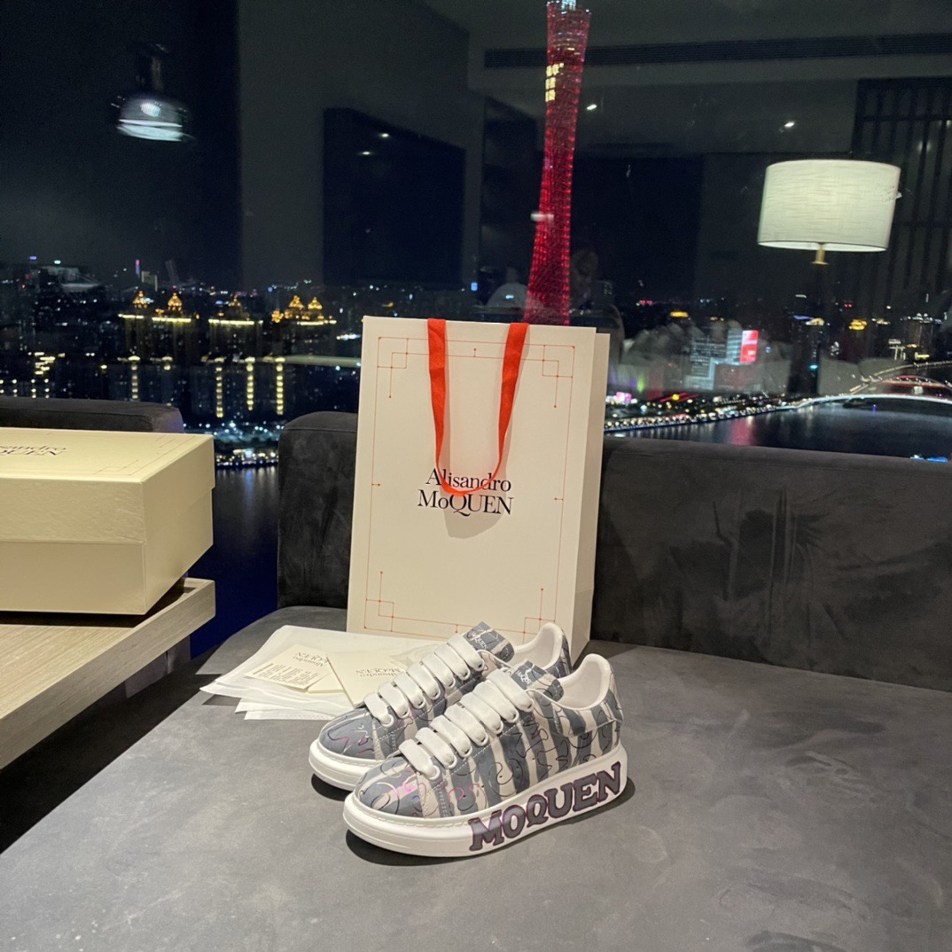 Men Women A*lexander M*cqueen Top Quality Sneaker