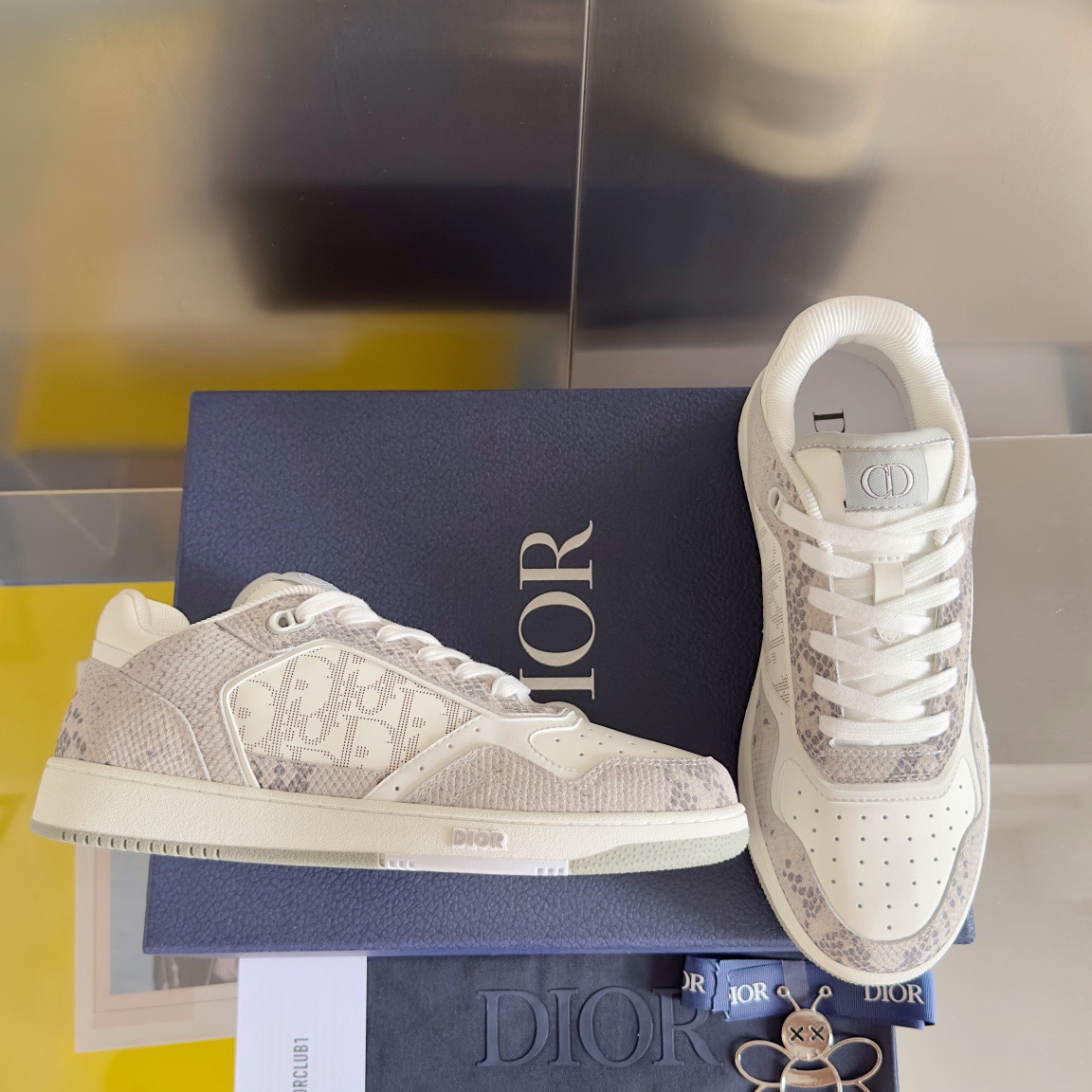 Men Women D*ior Top Sneaker