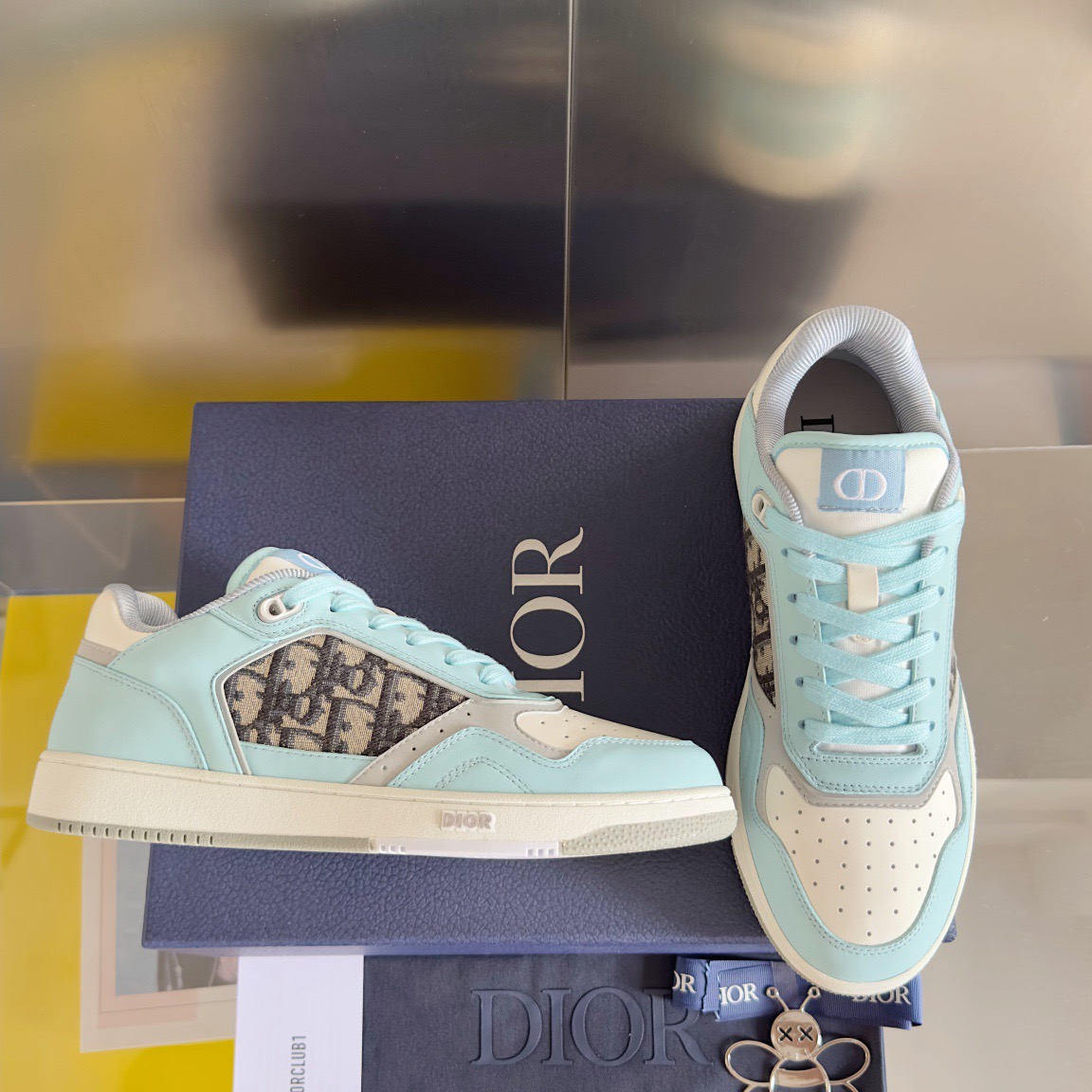 Men Women D*ior Top Sneaker