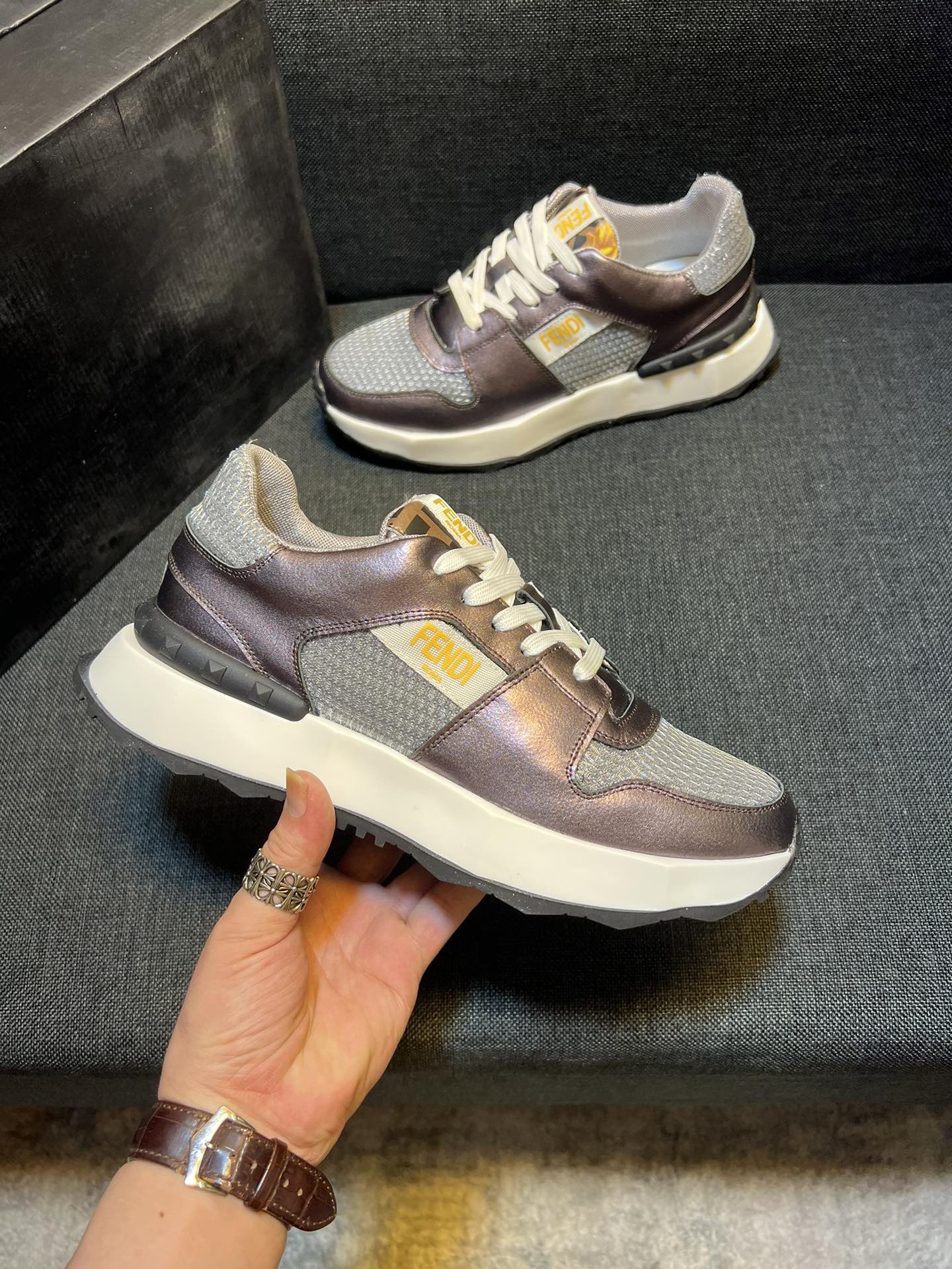 Men F*endi Top Sneaker