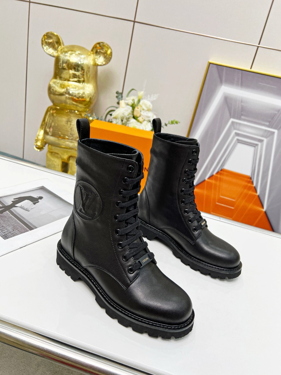 Men L*ouis V*uitton Top Sneaker