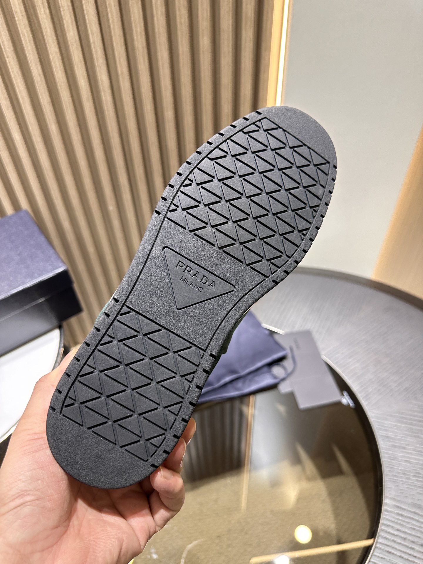 Men P*rada Top Sneaker