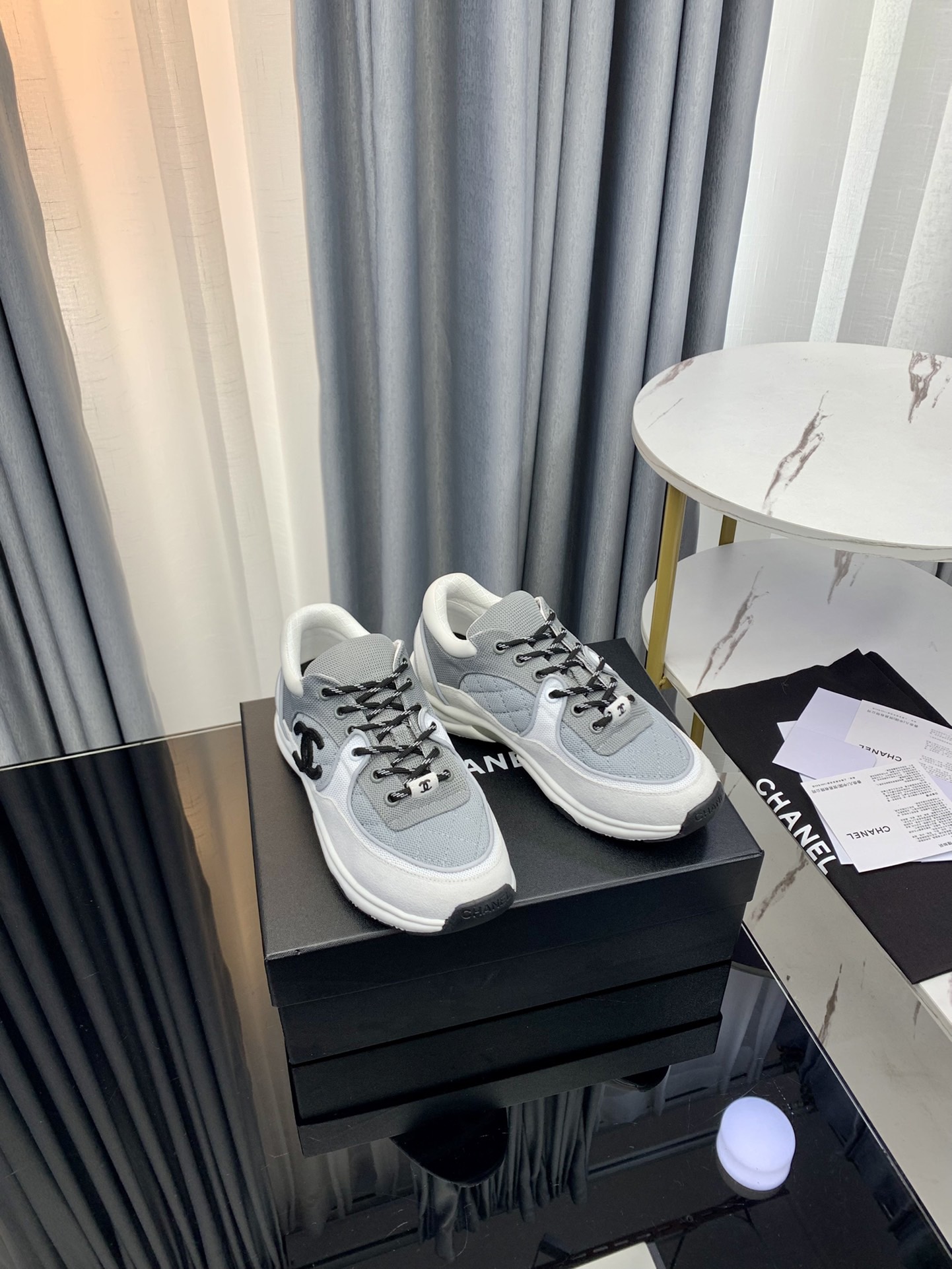 Men Women C*hanel Top Sneaker